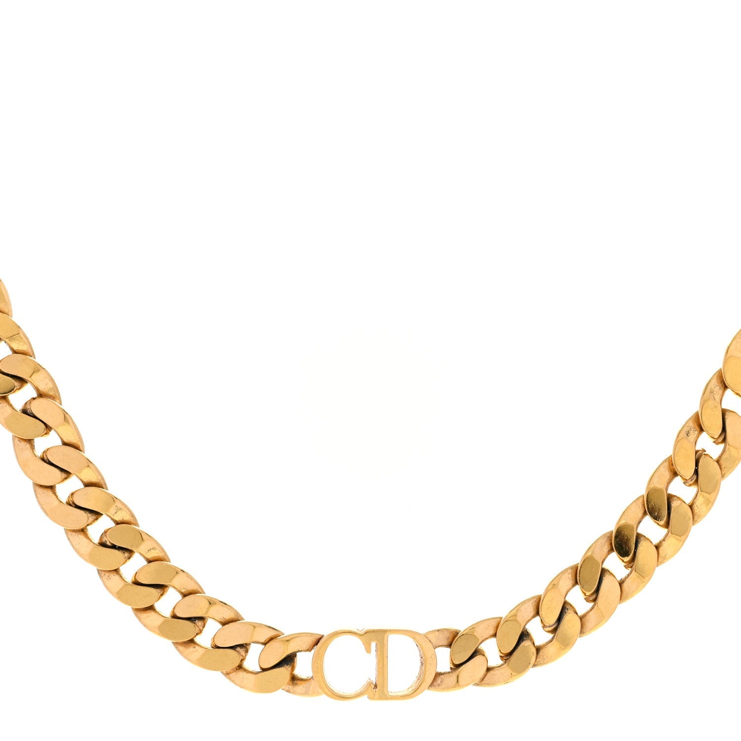 Danseuse Etoile Chain Choker Necklace Gold