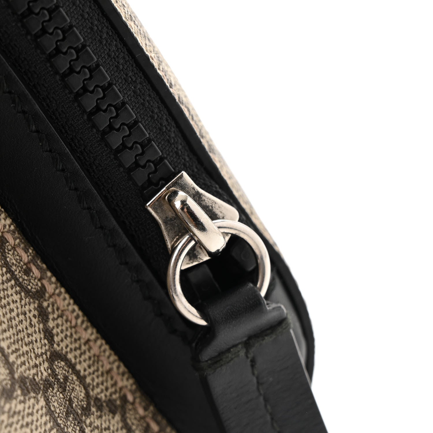 GG Supreme Monogram Small Eden Day Backpack Black