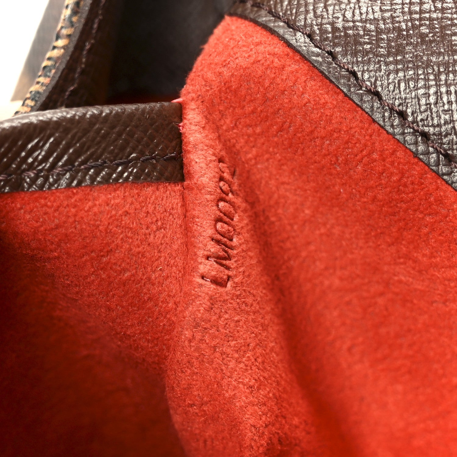 Damier Ebene Musette Tango Long Strap