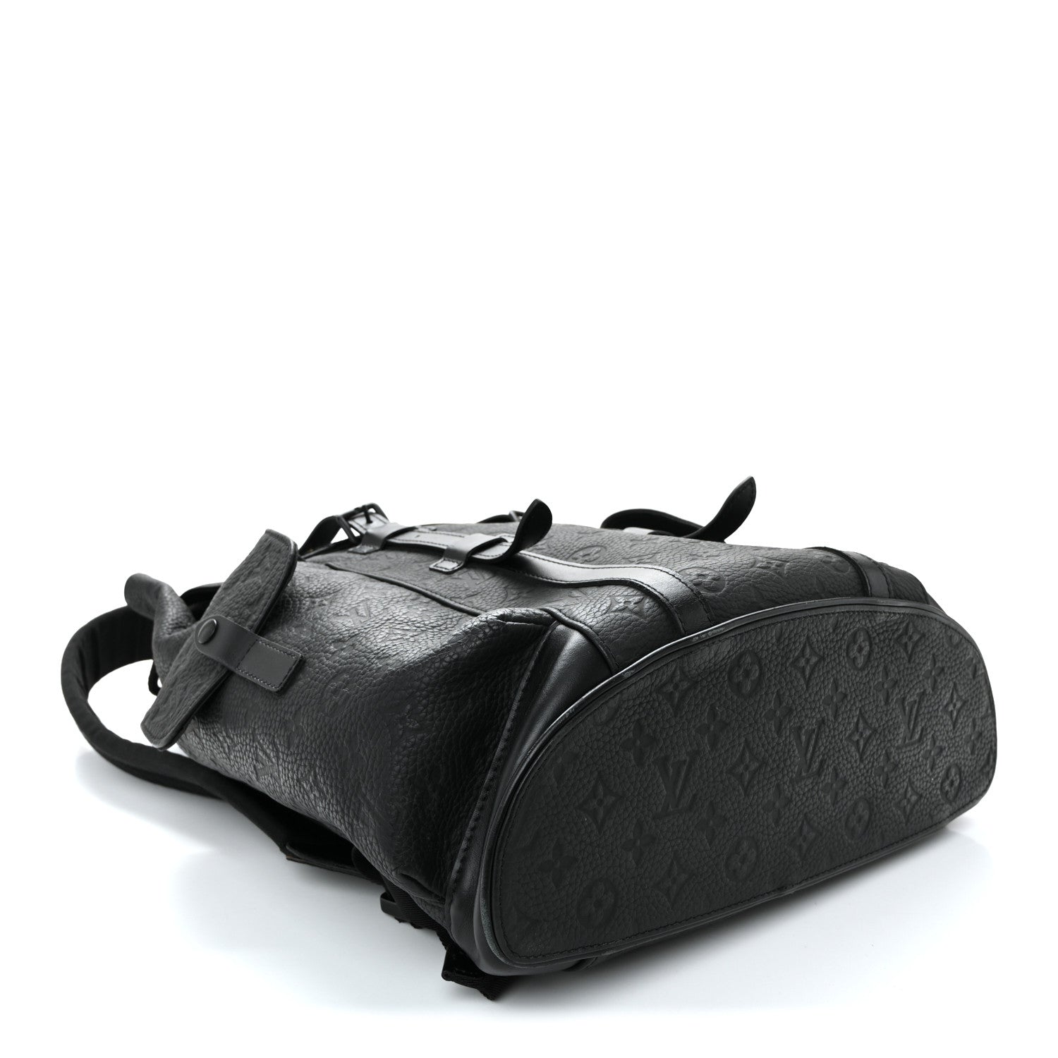 Taurillon Monogram Christopher PM Backpack Black