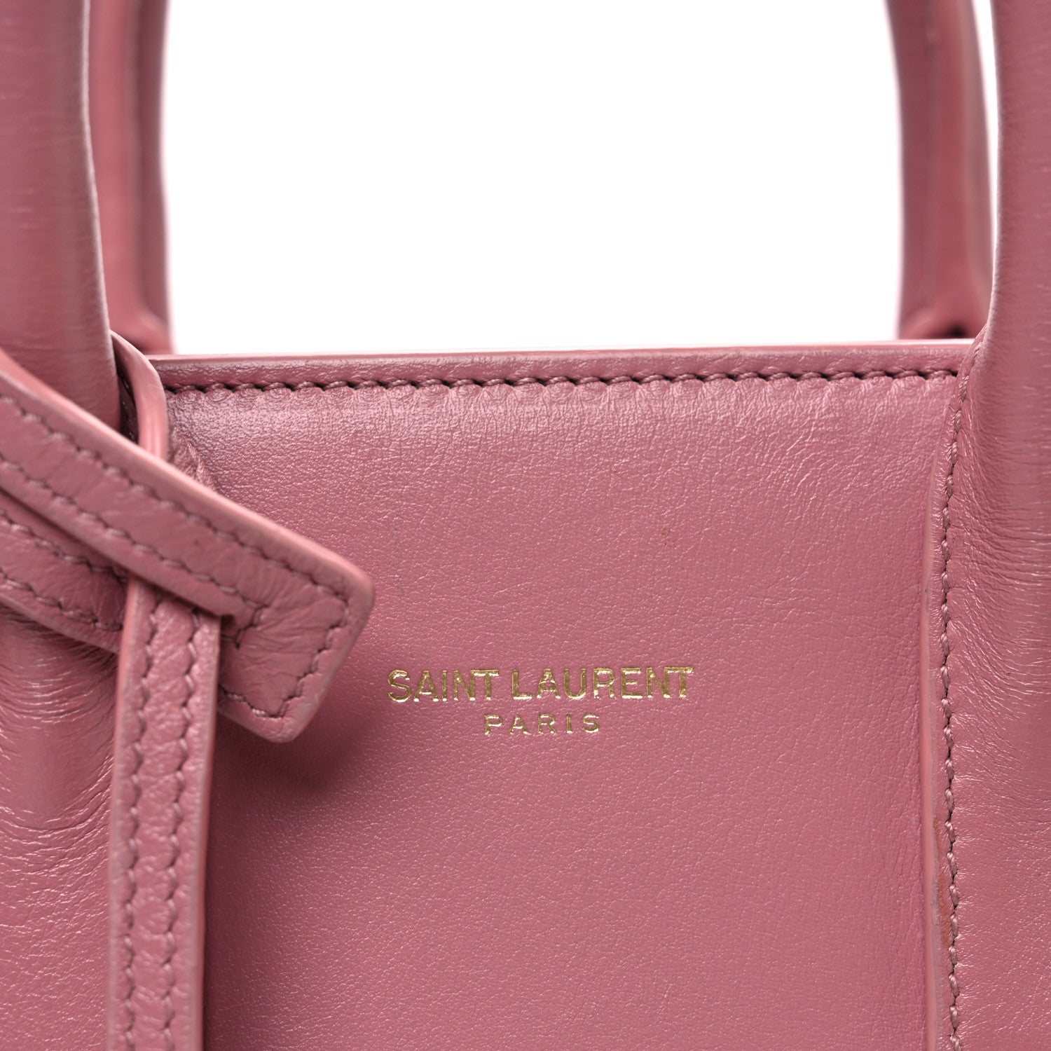 Calfskin Nano Sac De Jour Rose Dark