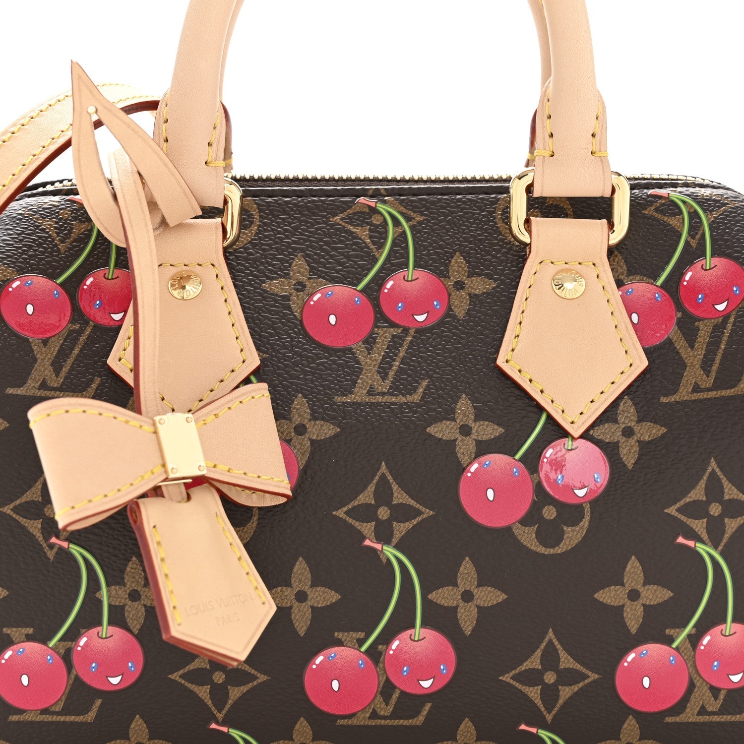 LV X TM Monogram Cerises Speedy Bandouliere 20