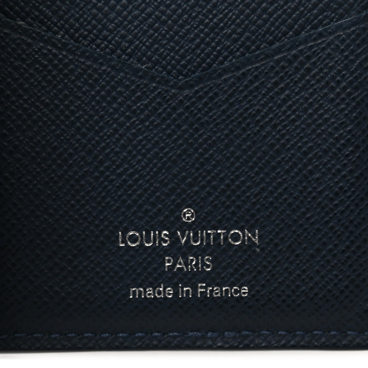Epi Initials Pocket Organizer Blue Marine