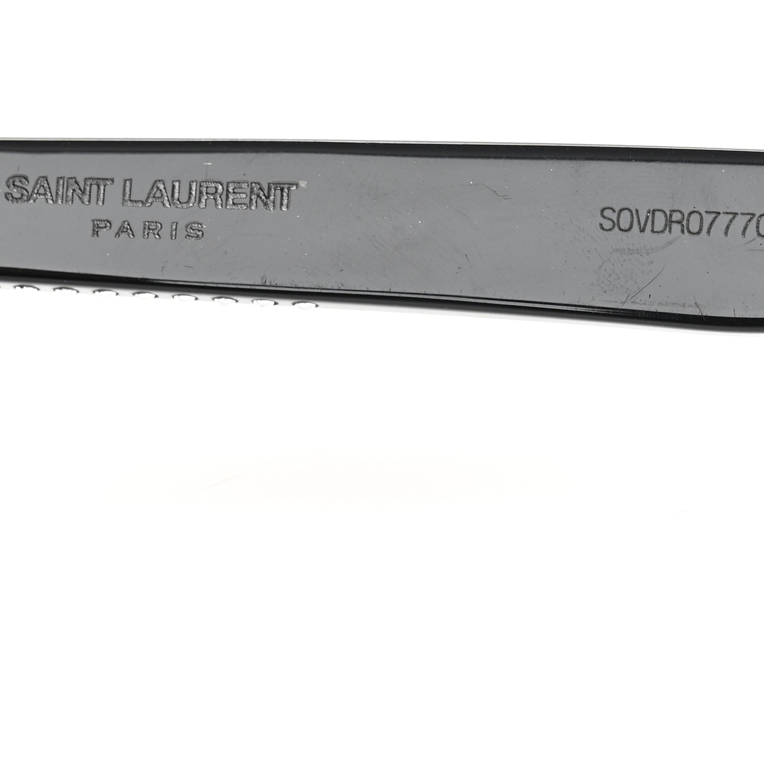 Acetate Studs SL51 Sunglasses Black