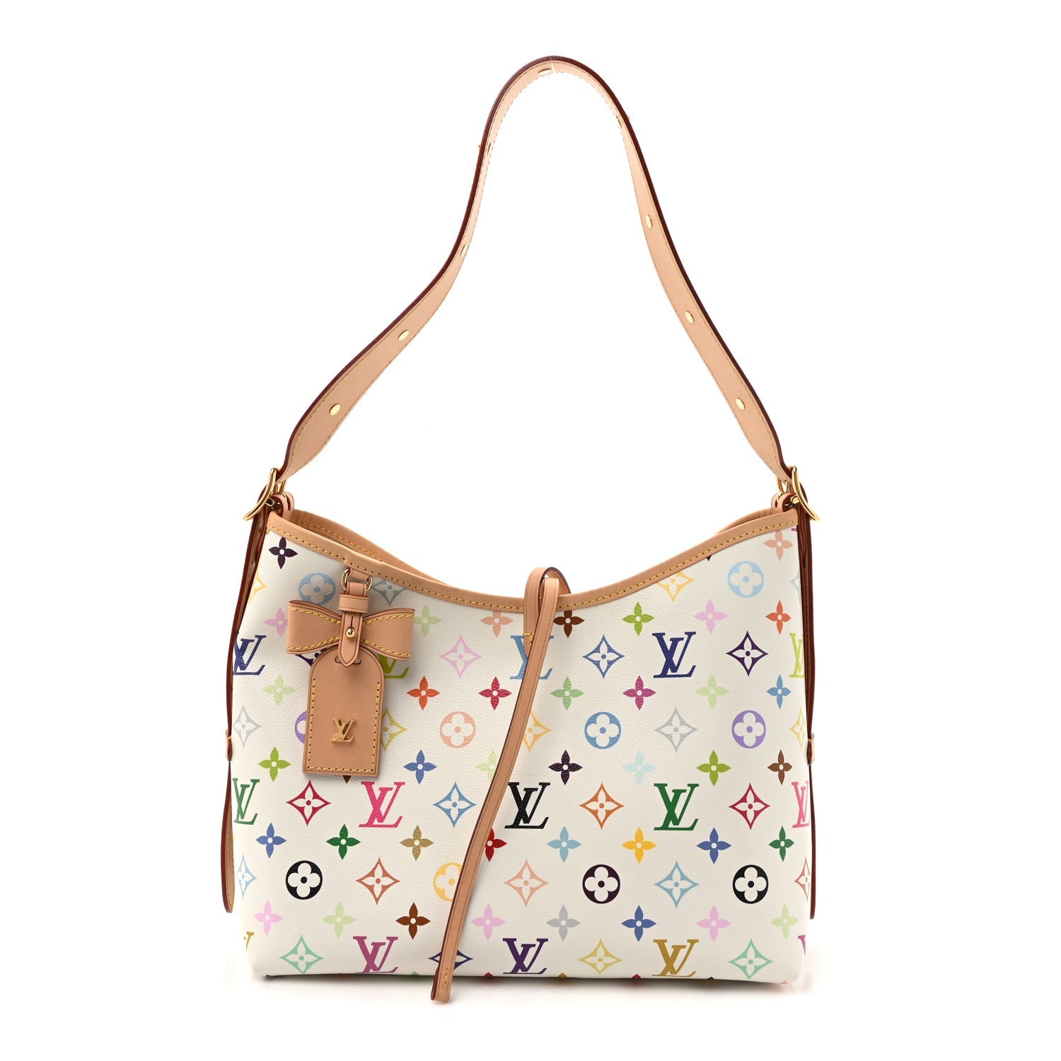 LV X TM Monogram Multicolor CarryAll PM White