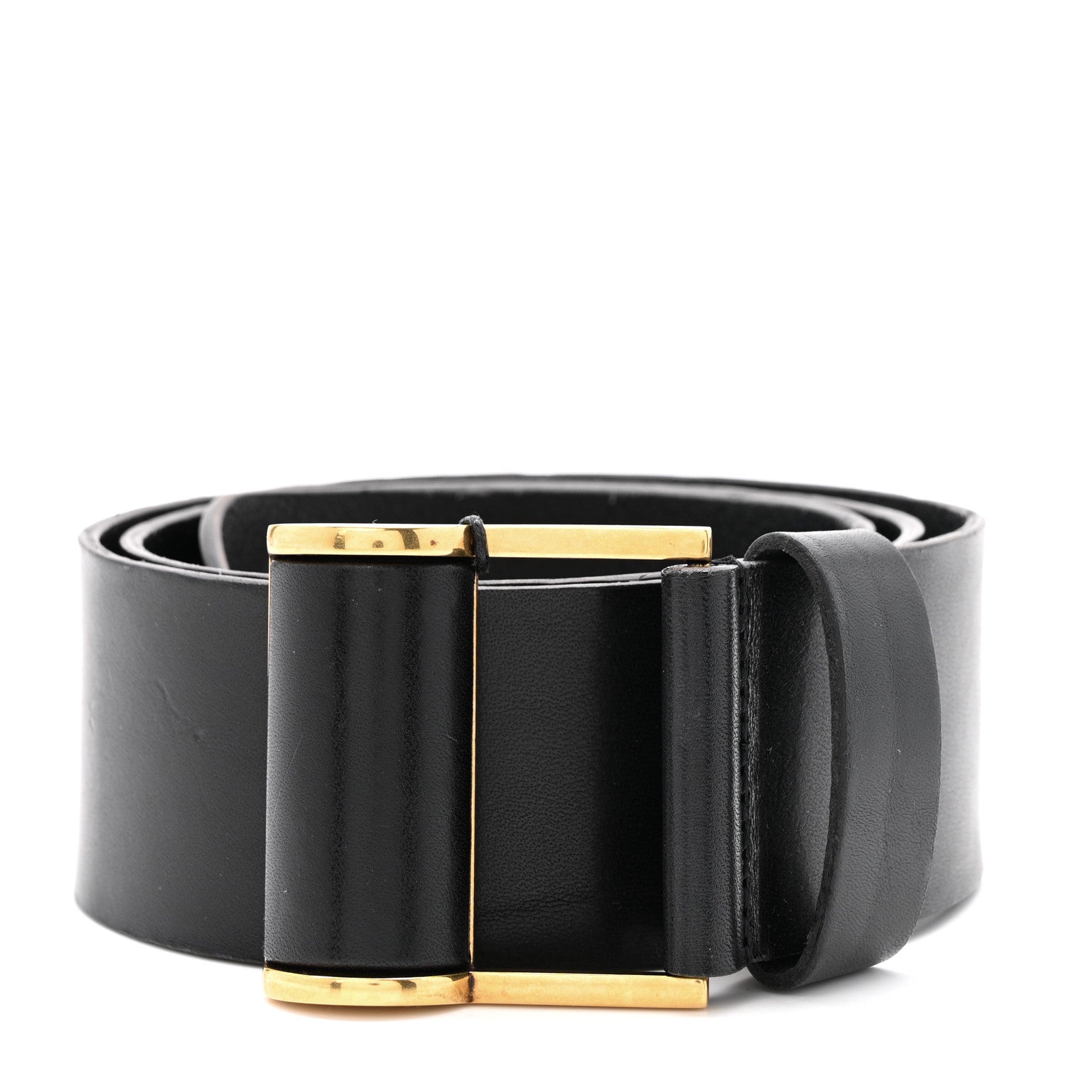 Calfskin Ceinture Belt 80 32 Black