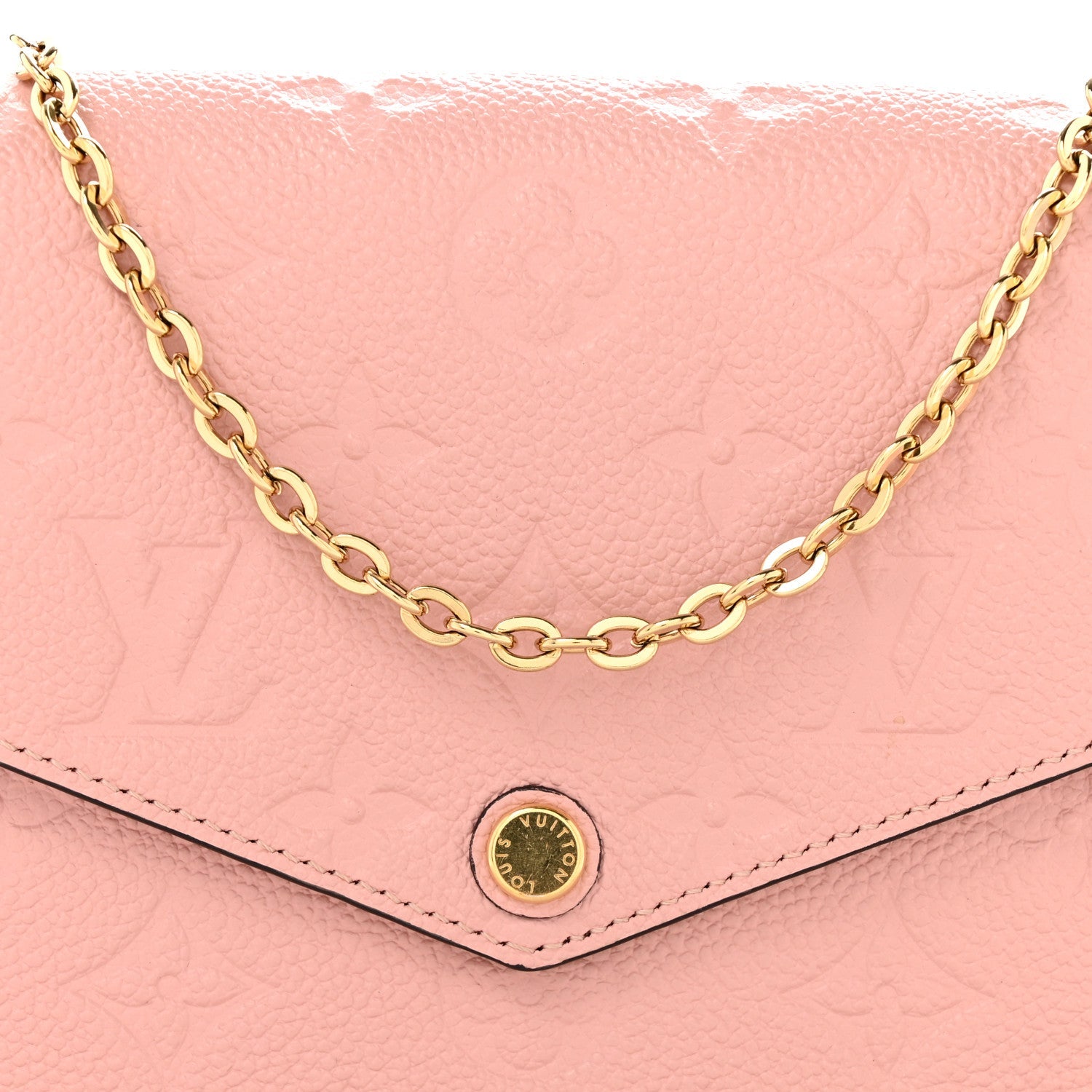 Empreinte Pochette Felicie Chain Wallet Rose Poudre