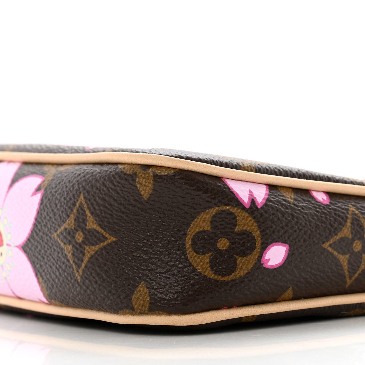 LV X TM Monogram Pochette Accessories Sakura Brown
