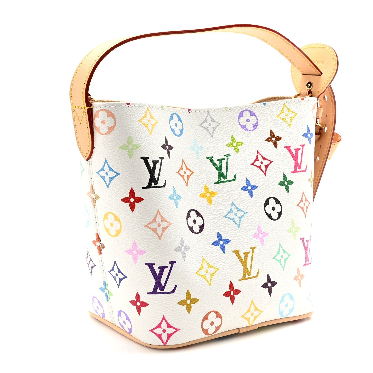 LV X TM Monogram Multicolor All In BB White