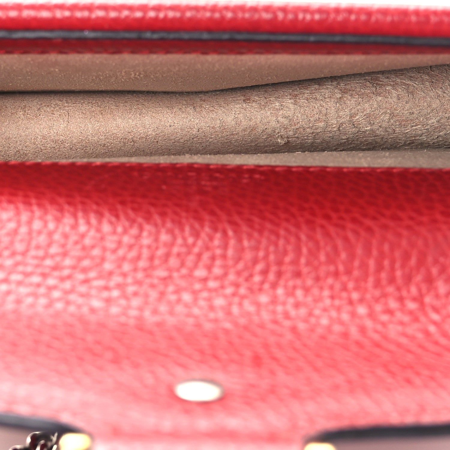 Calfskin Super Mini Dionysus Shoulder Bag Hibiscus Red