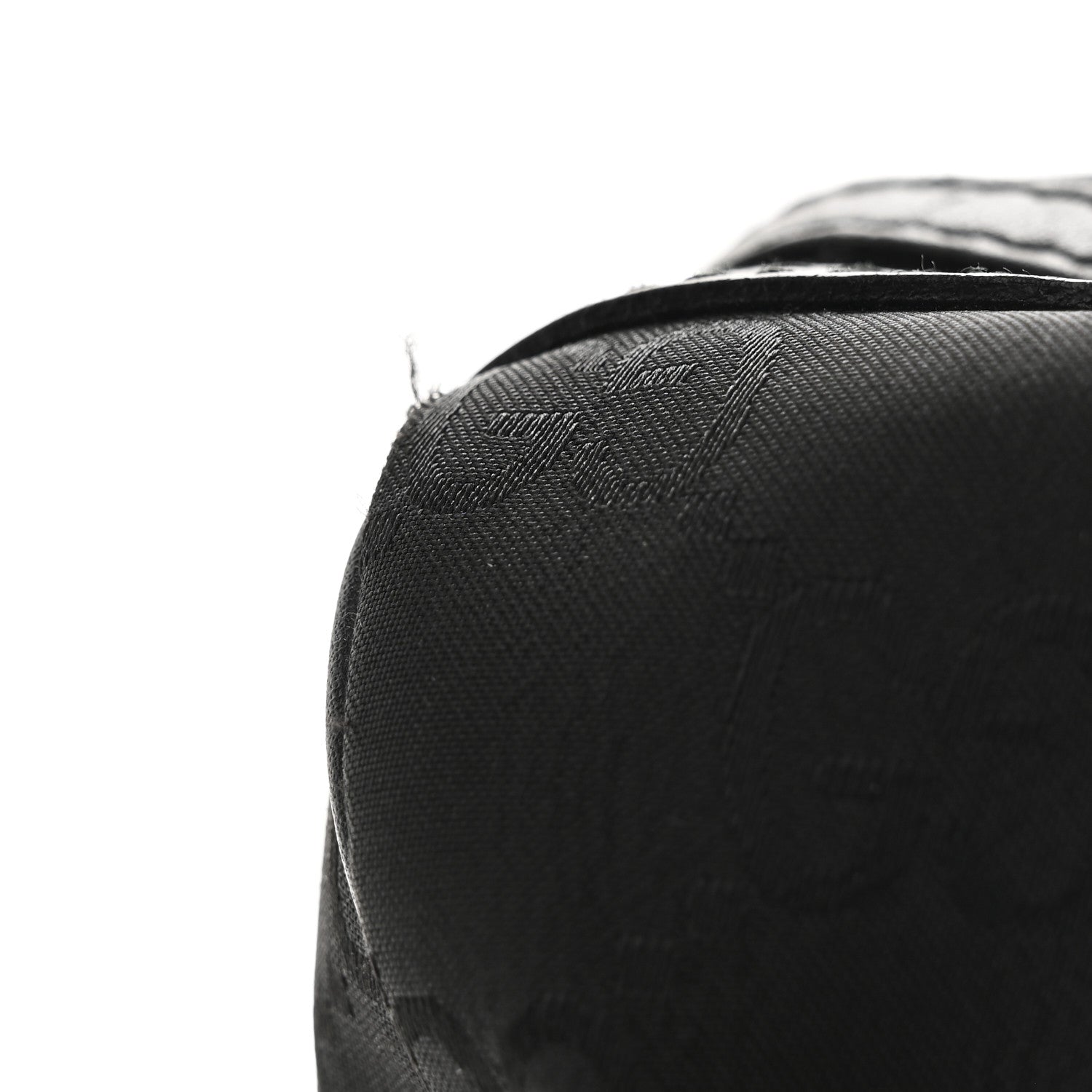 Nylon Monogram Small Boston Black