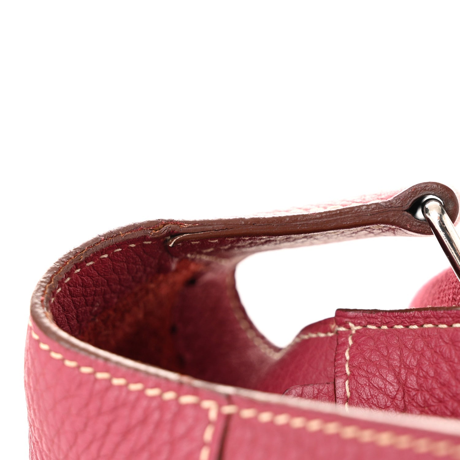 Taurillon Clemence Sac Good News GM Rubis