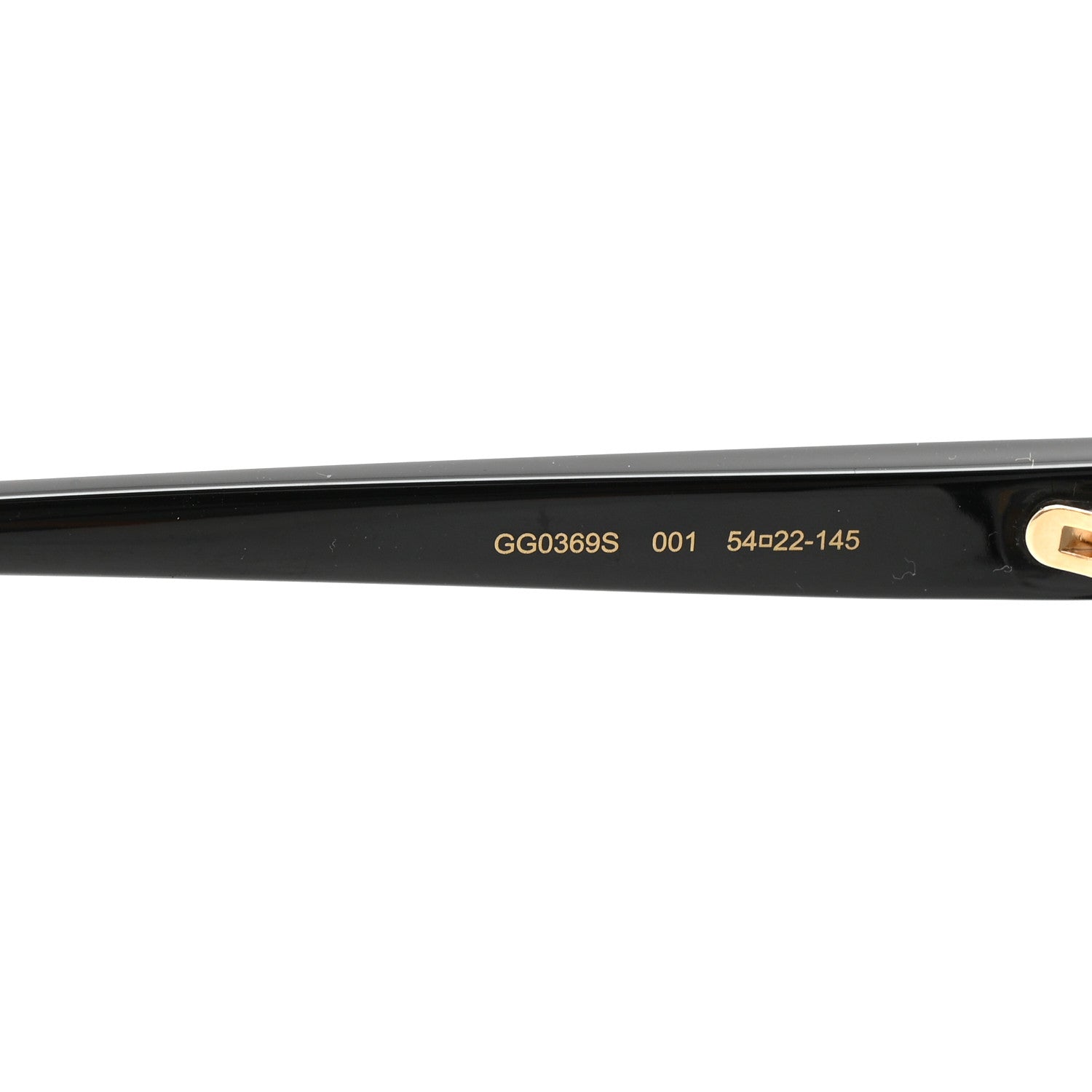 Acetate Cat Eye GG0369S Sunglasses Black