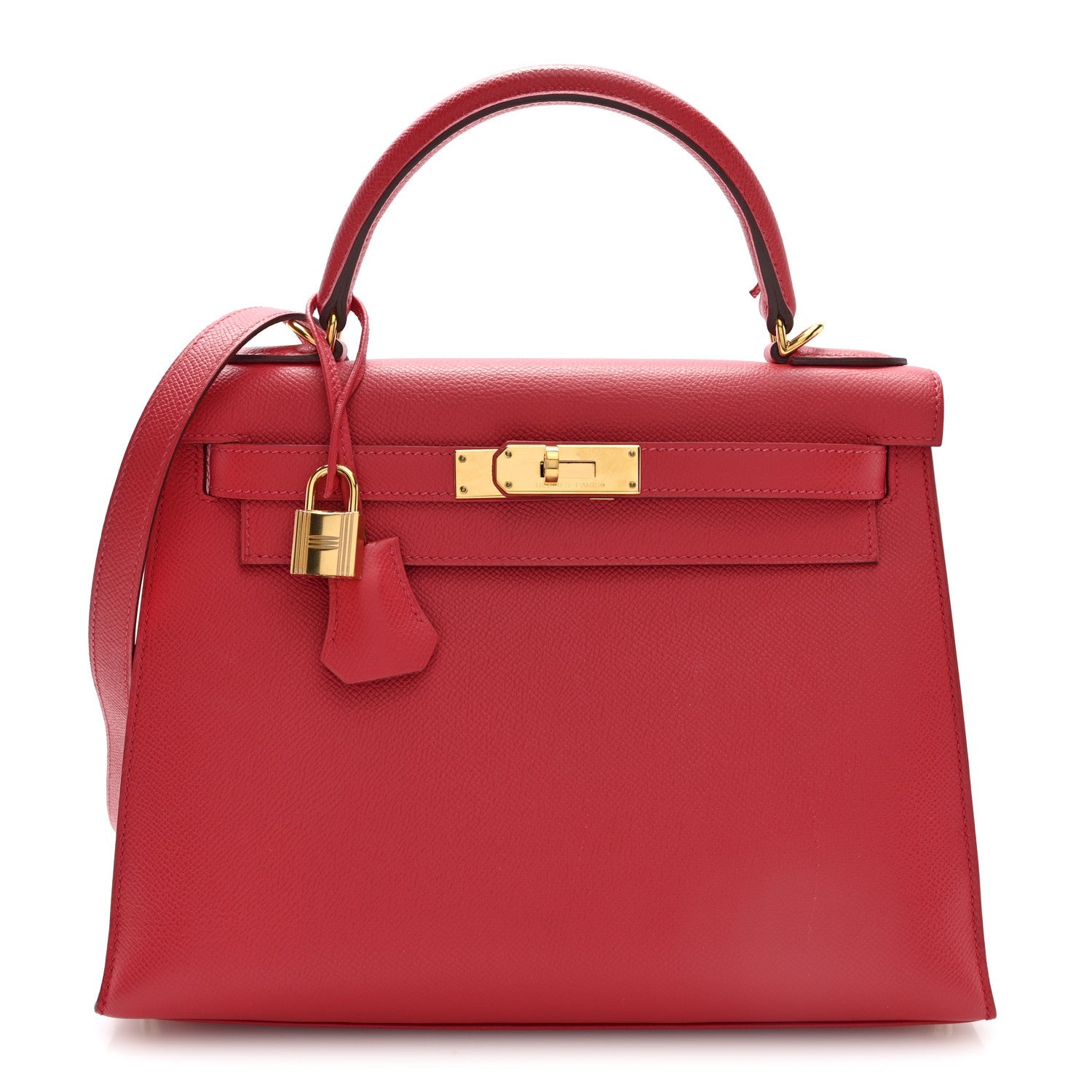 Epsom Kelly Sellier 28 Rouge Casaque