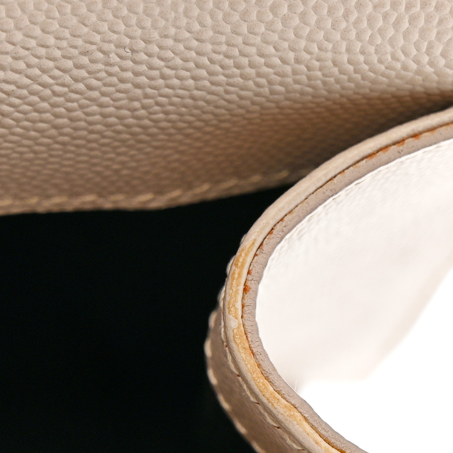 Grain De Poudre Classic Kate Monogram Clutch Nude Powder
