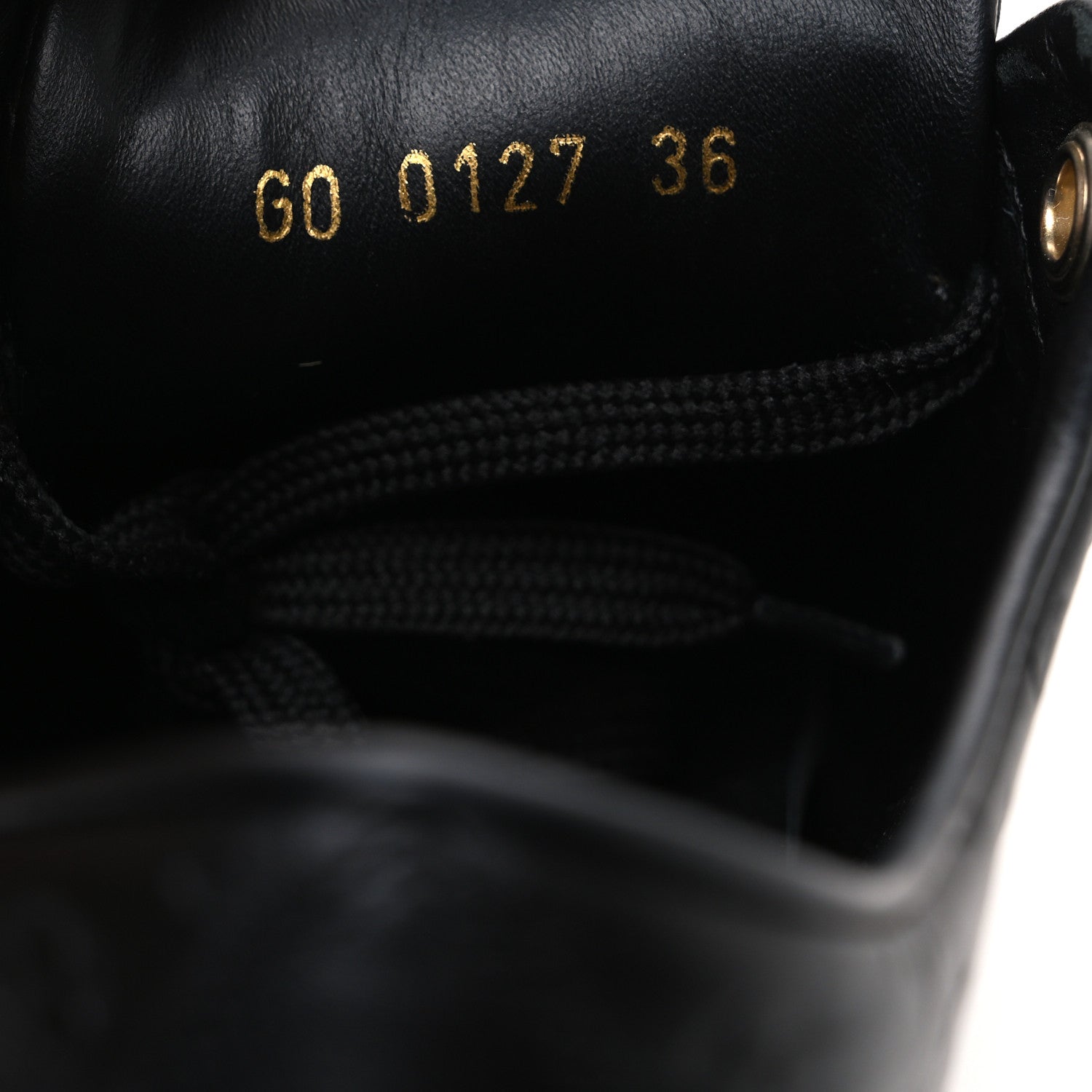 Calfskin Embossed Monogram Mens Luxembourg Sneakers 36 Black