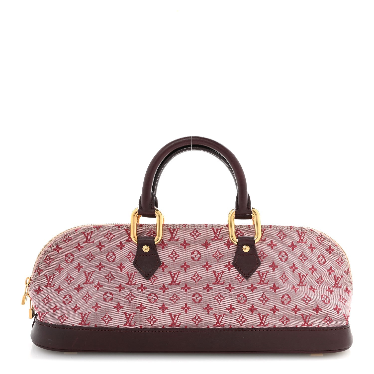 Mini Monogram Alma Long Cherry