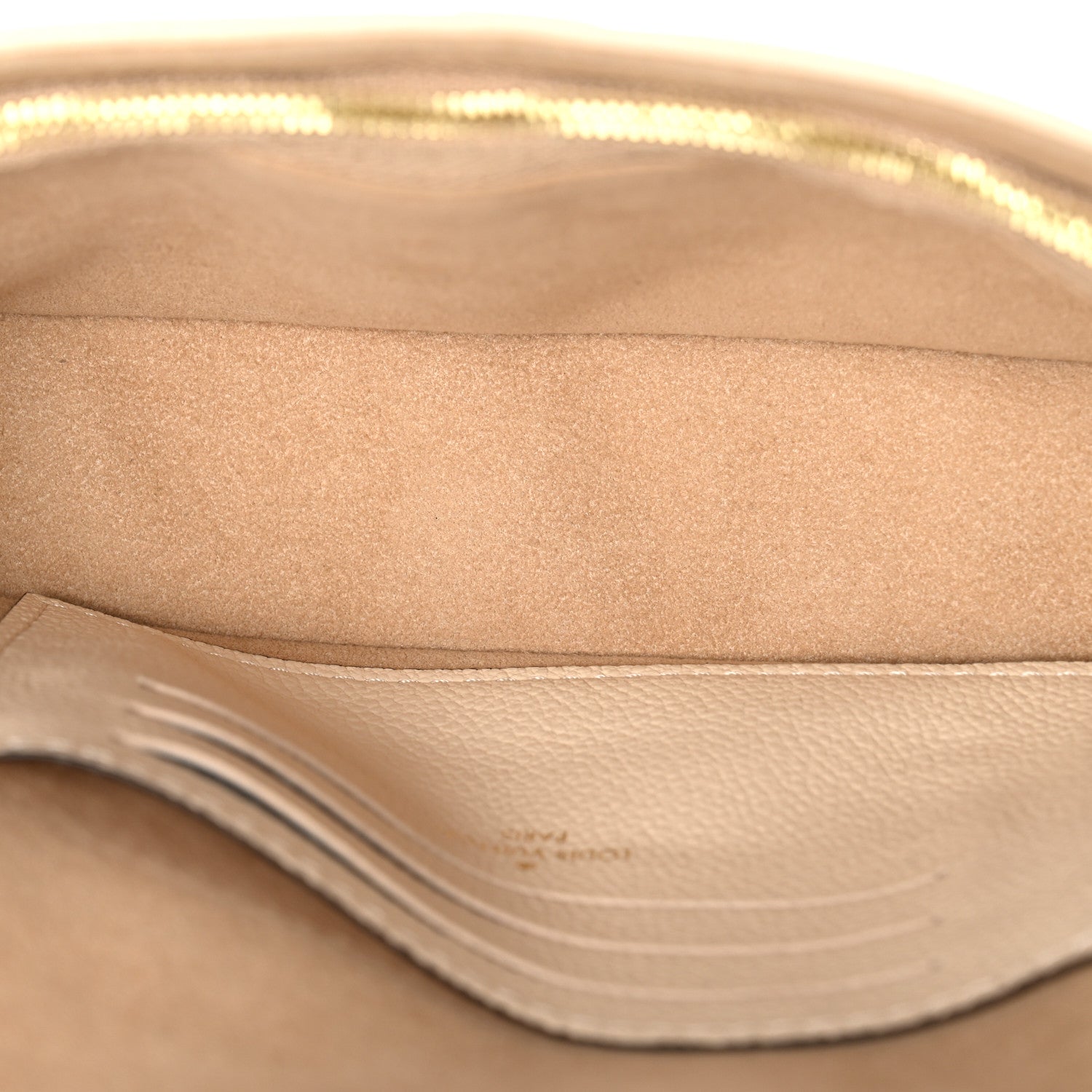Empreinte Monogram Giant Ivy Wallet On Chain Cream