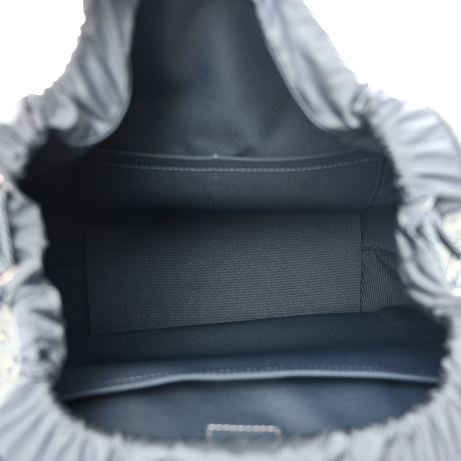 Monogram Denim Washed 3D Montsouris Backpack Blue