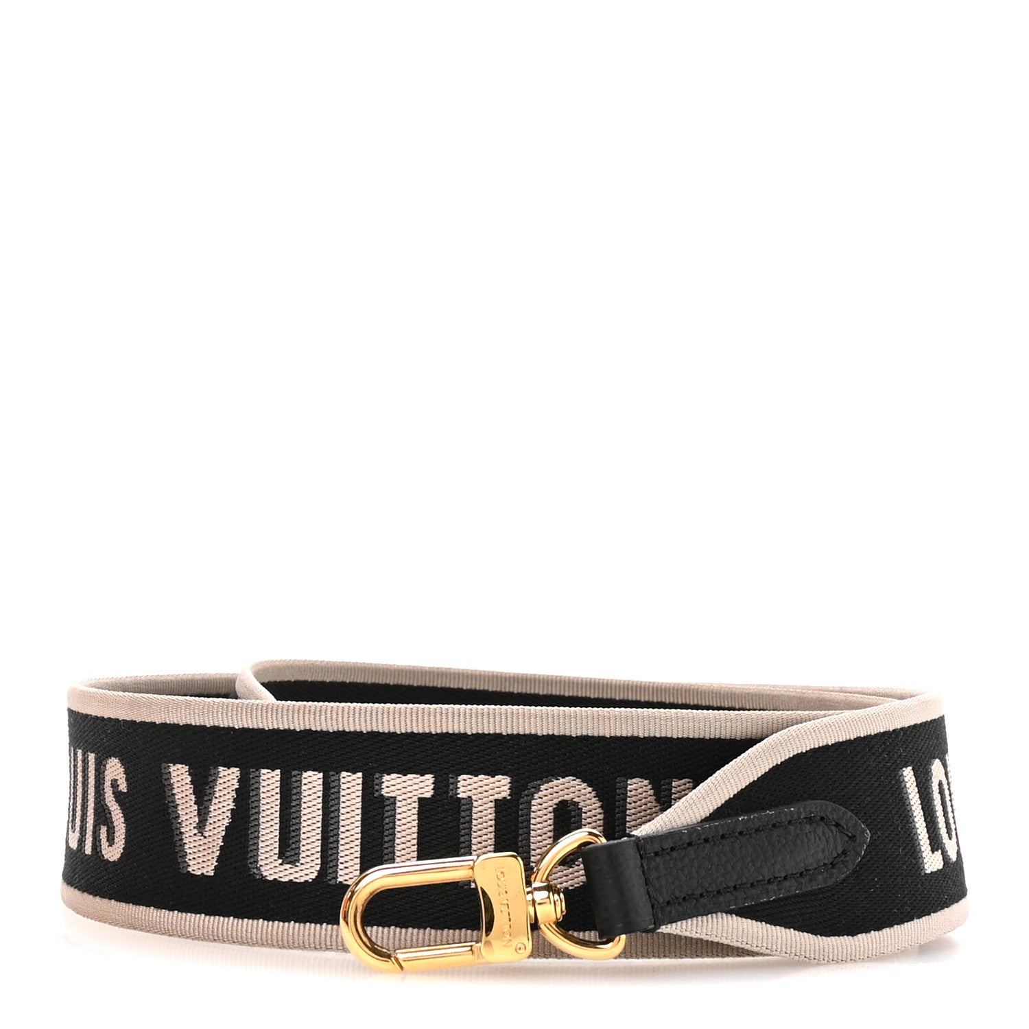 Jacquard Diane Shoulder Strap Black Ivory