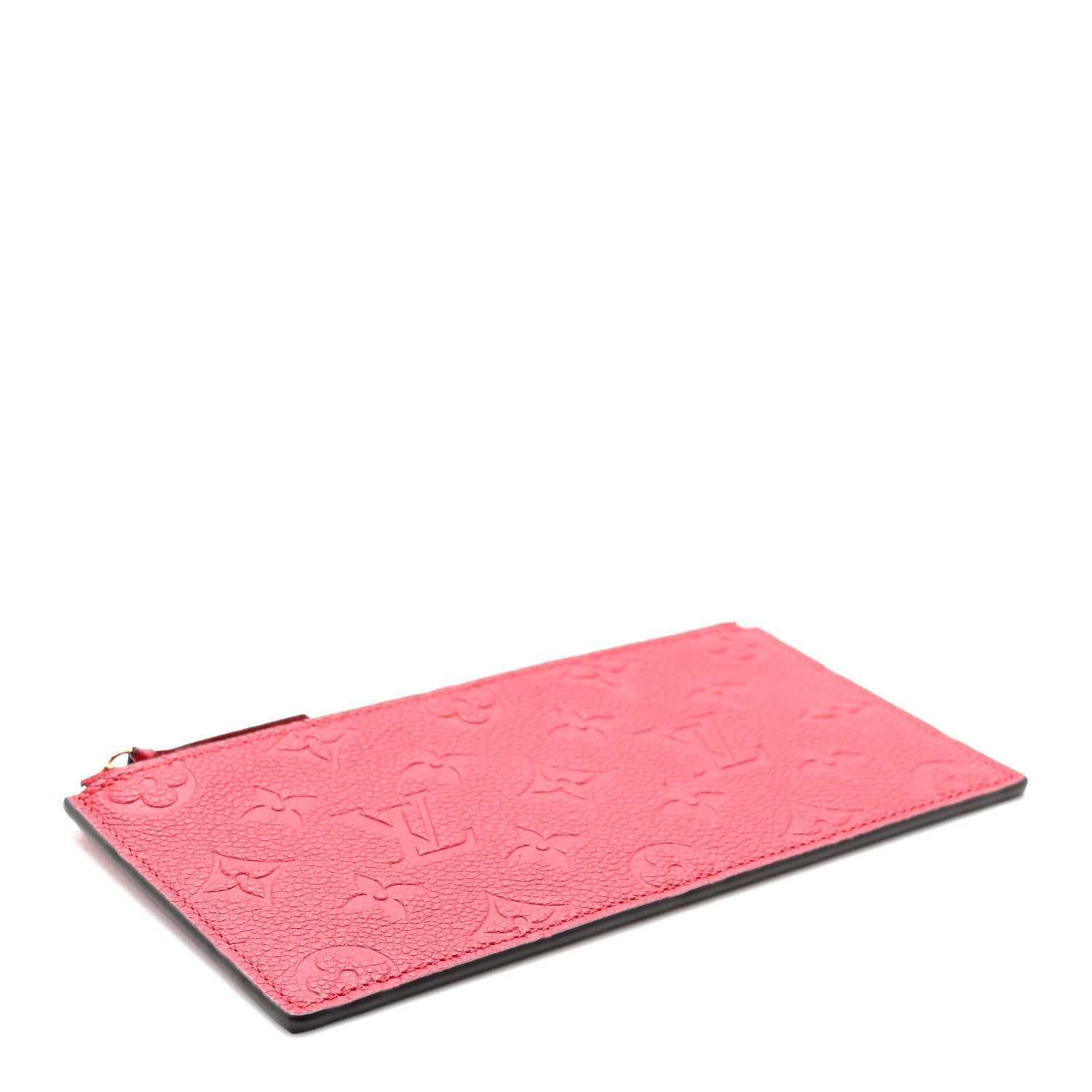 Empreinte Felicie Chain Wallet Zippered Insert Cherry