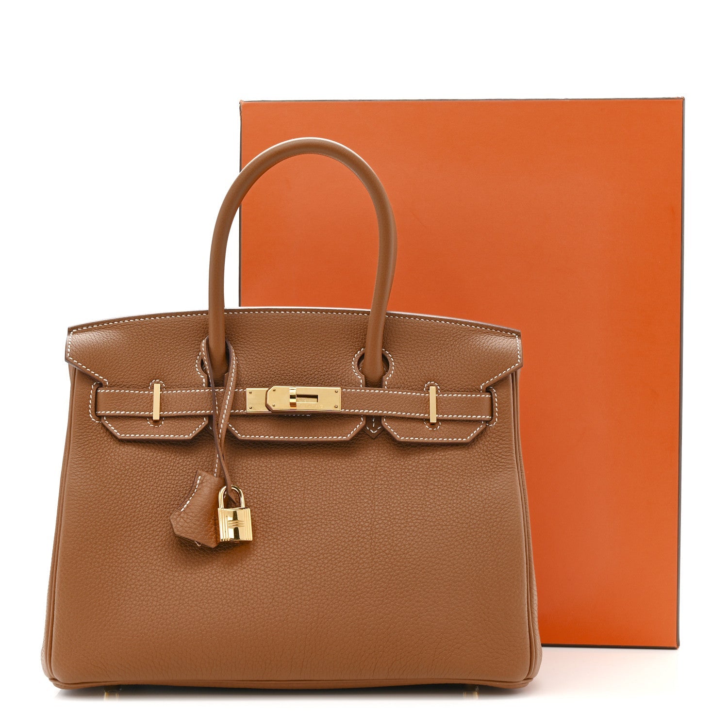 Togo Birkin 30 Gold