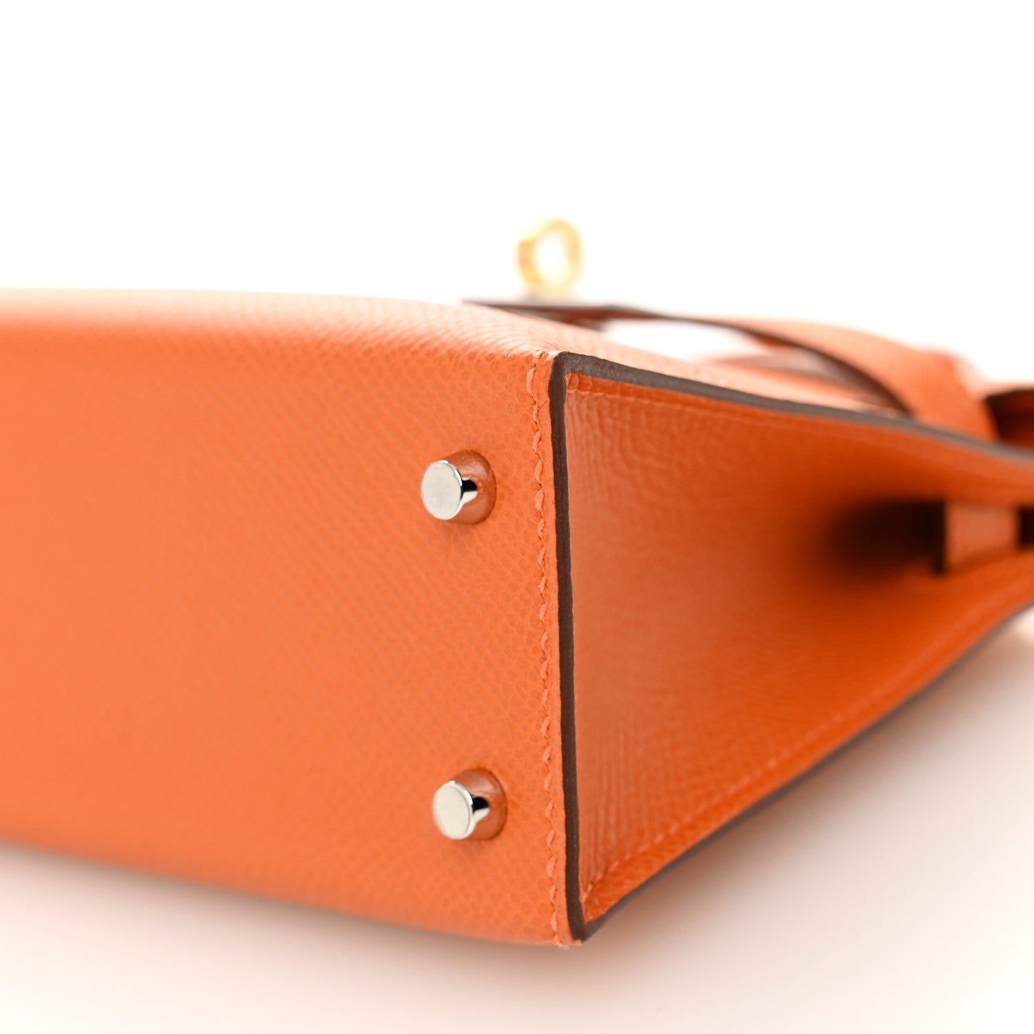 Epsom Mini Kelly Sellier 20 Orange