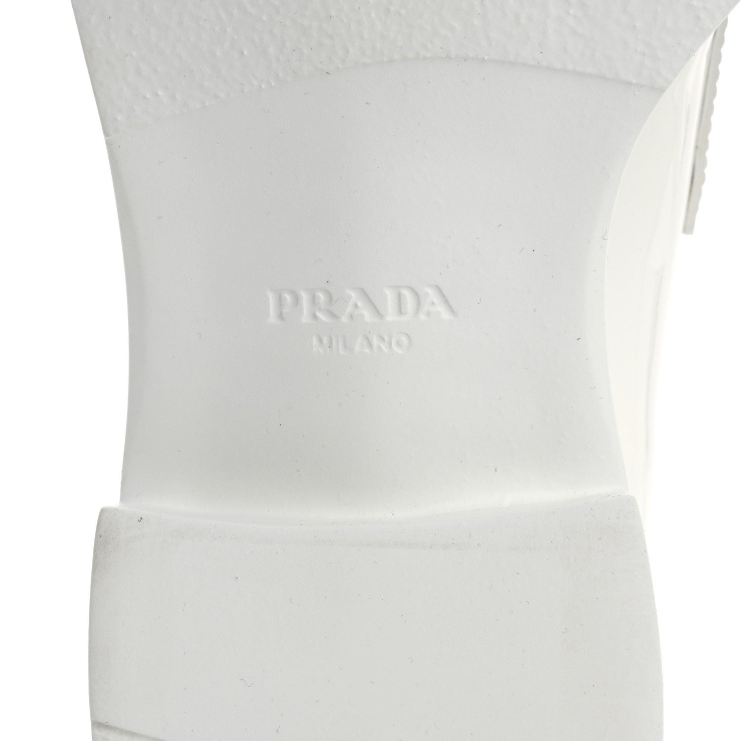 Vernice Triangle 50mm Loafers 39.5 White