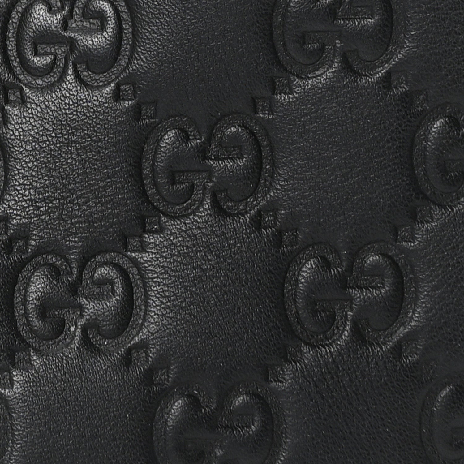 Guccissima Small Padlock Tote Black