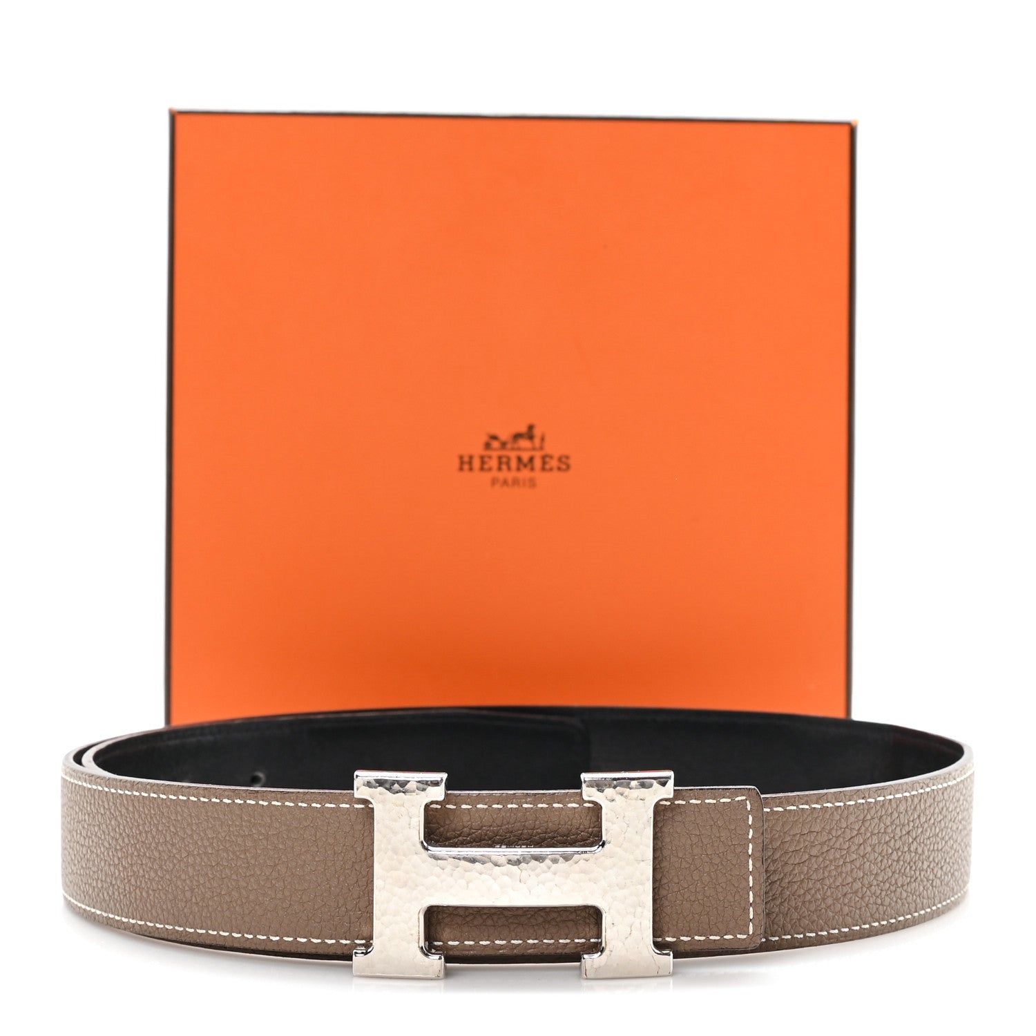 Swift Togo 32mm Martelee Constance H Belt 85 34 Black Etoupe