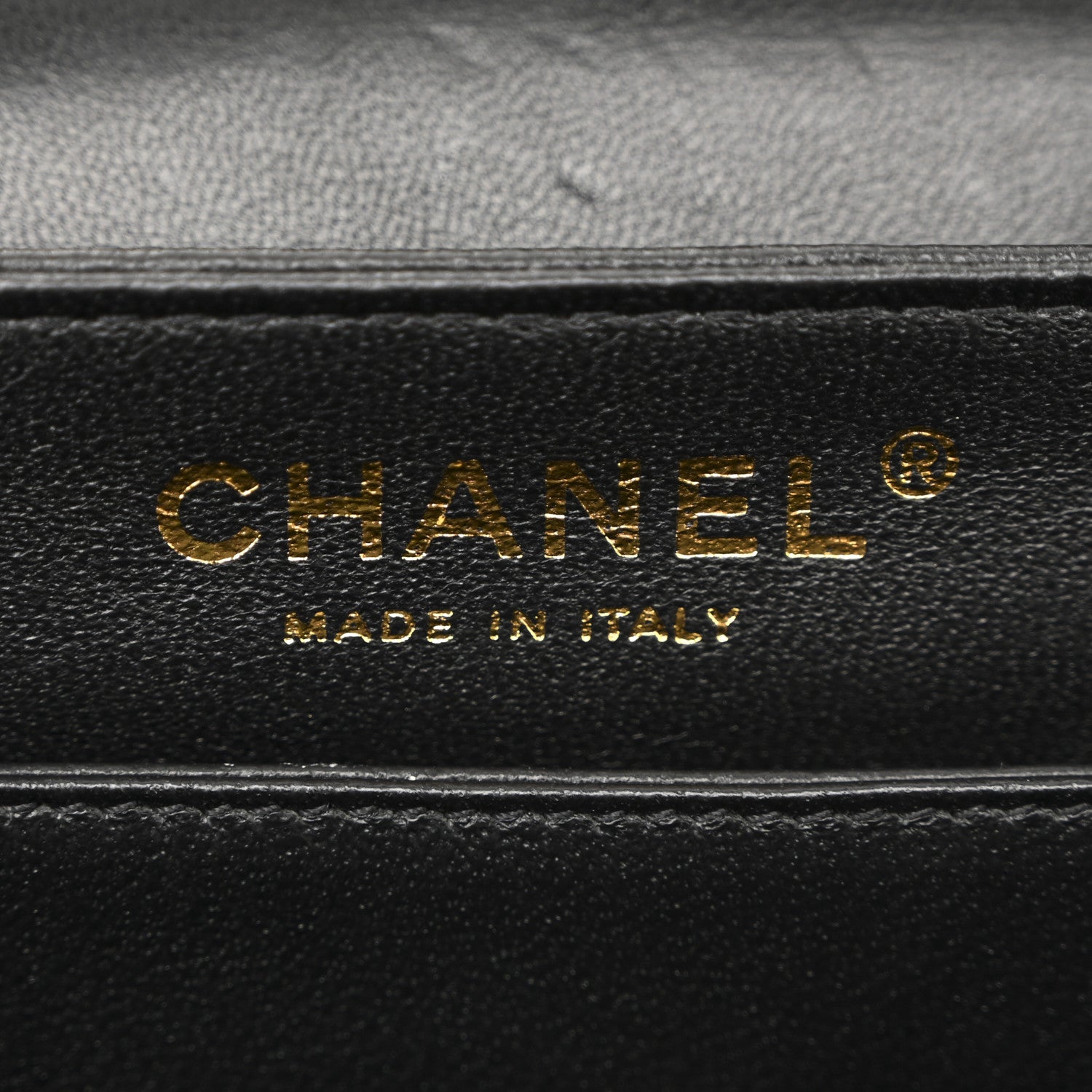 Suede Quilted Crystal Pearl CC Flap Black