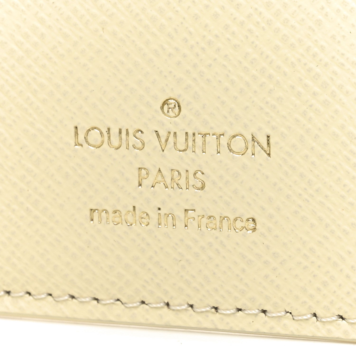 X TYLER THE CREATOR Monogram Craggy Brazza Wallet Vanilla