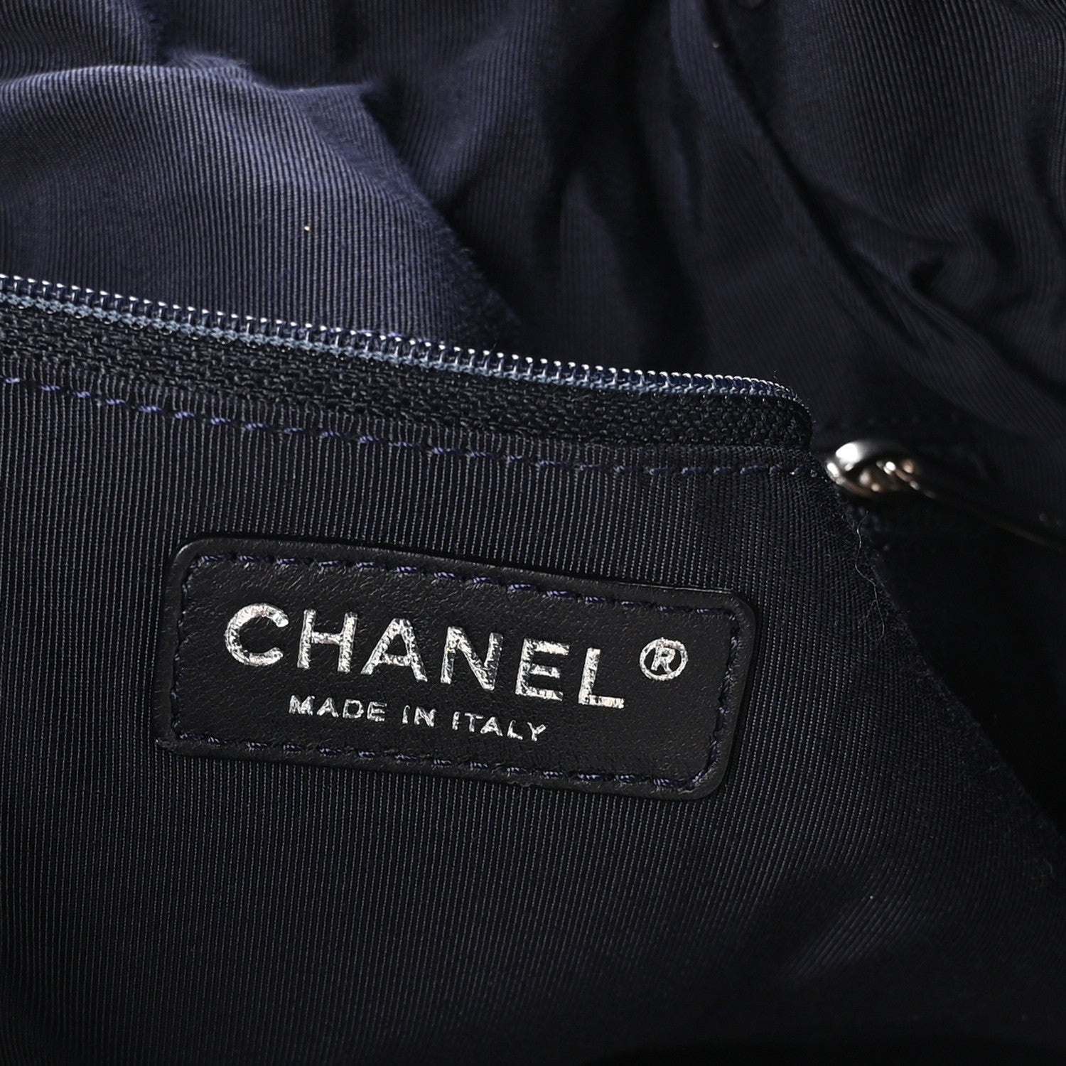 Denim Quilted Large Stretch Spirit Cabas Blue