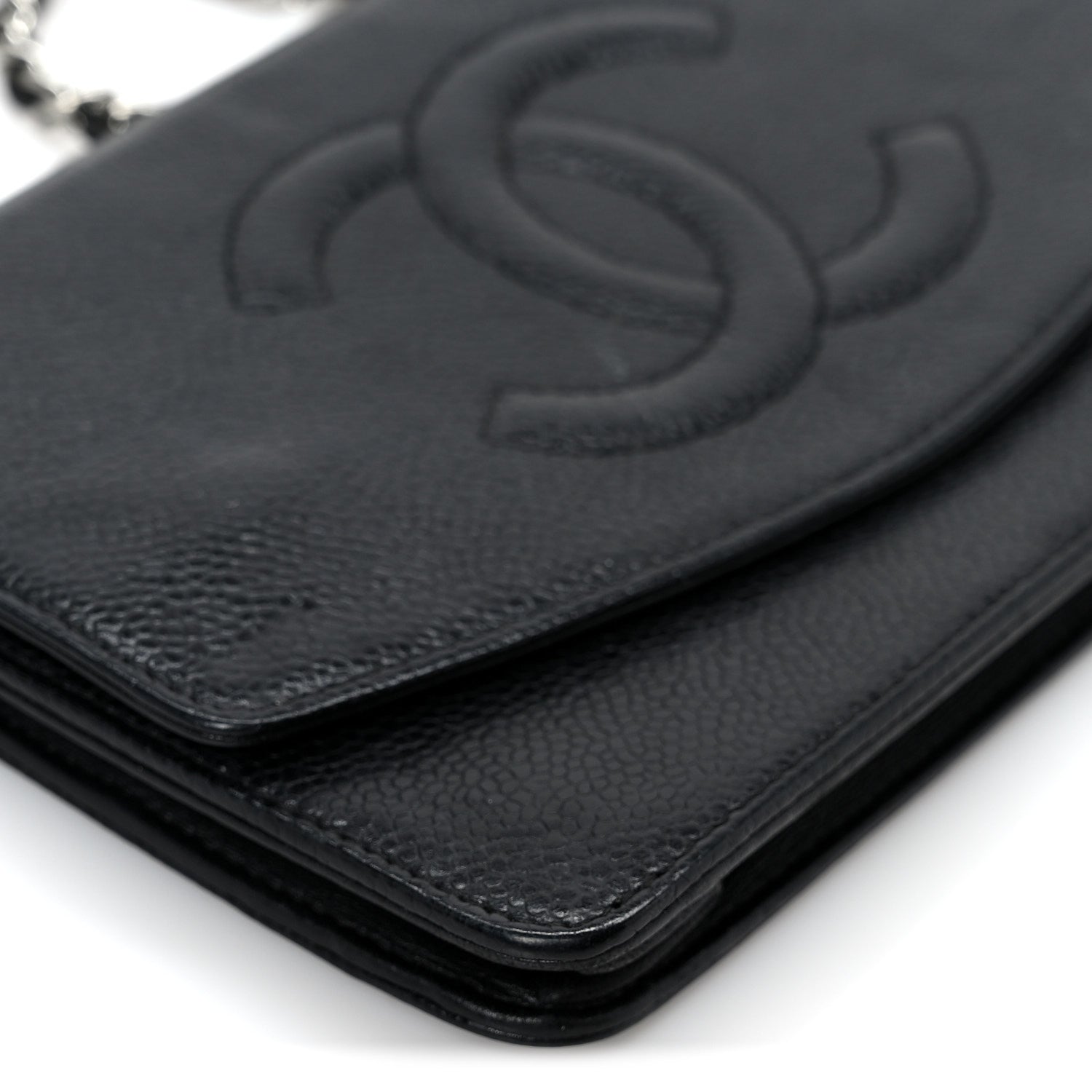 Caviar Timeless CC Wallet On Chain WOC Black