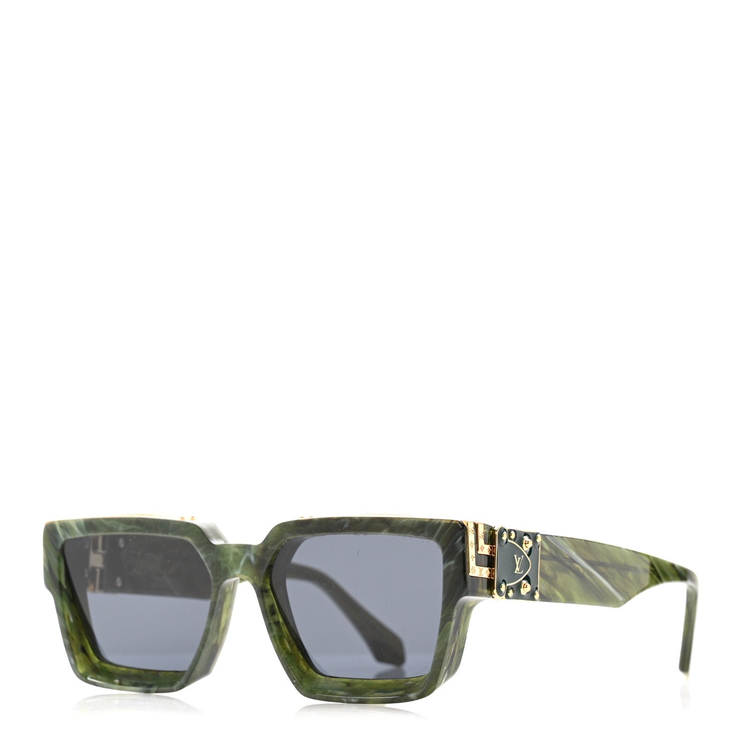 Acetate 1.1 Millionaires Z1167E Sunglasses Green Marble