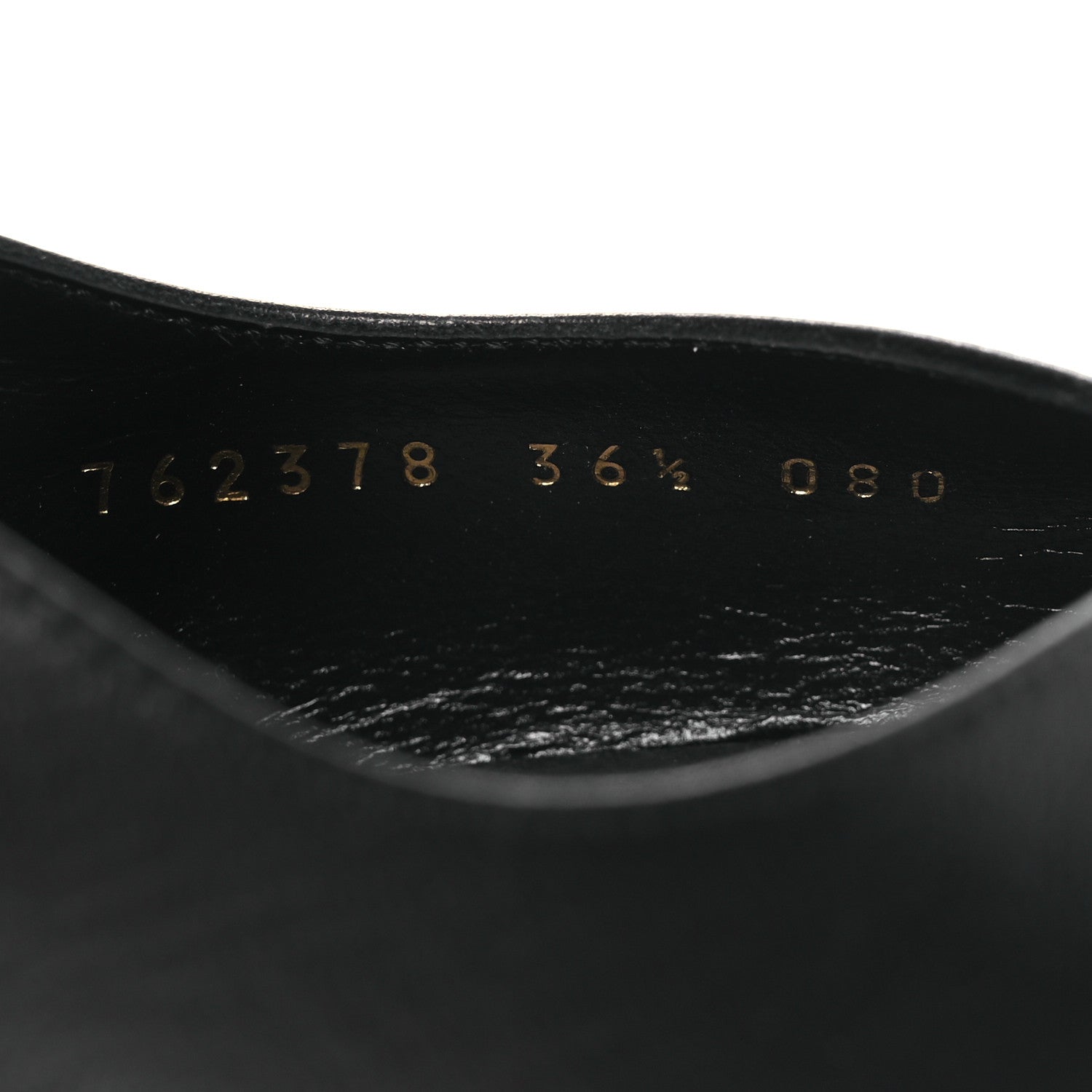 Calfskin Slingback Pumps 36.5 Black