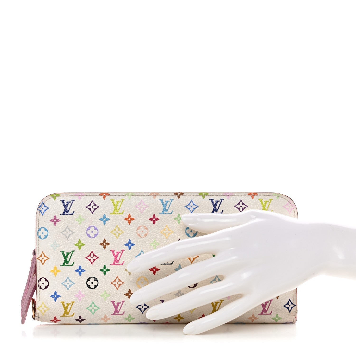 Monogram Multicolor Insolite Wallet White Litchi