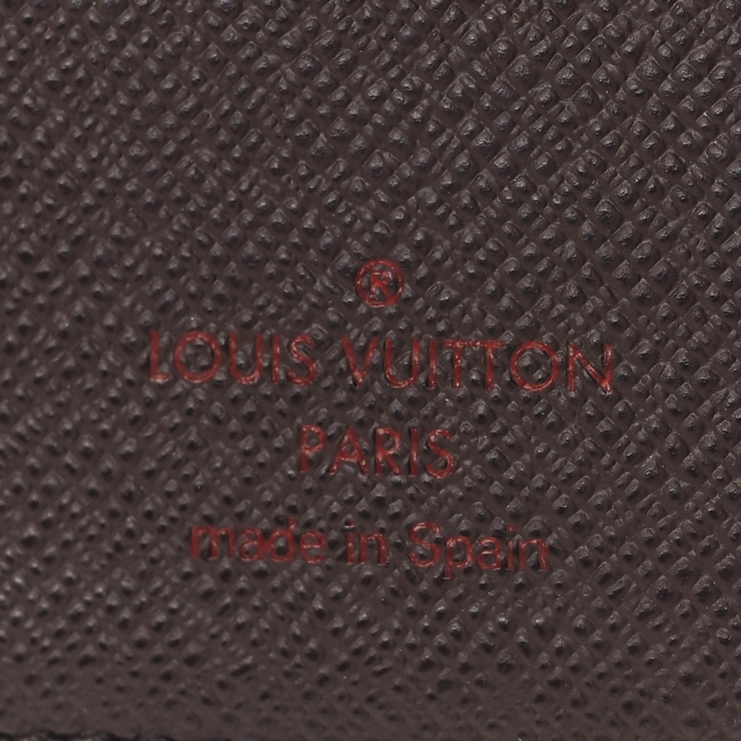 Damier Ebene Small Ring Agenda Cover