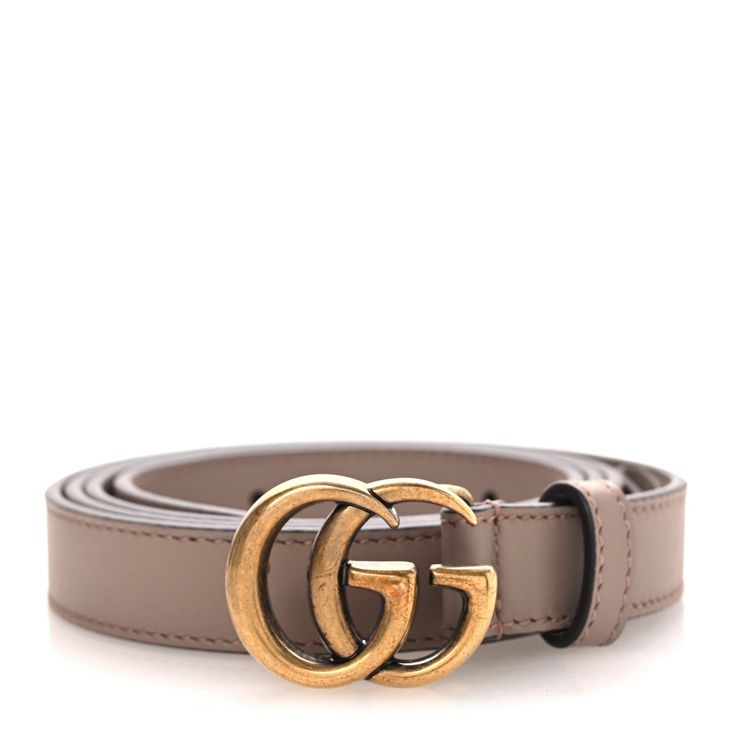 Calfskin Double G 20mm Belt 105 42 Porcelain Rose
