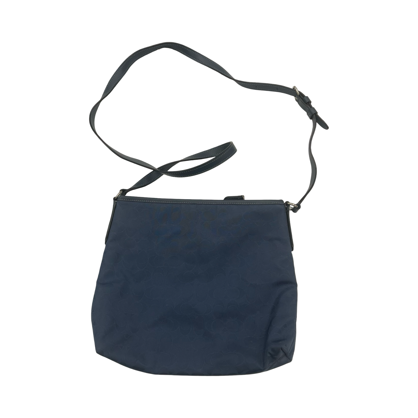 Crossbody Designer By Coach In Blue, Size:Medium