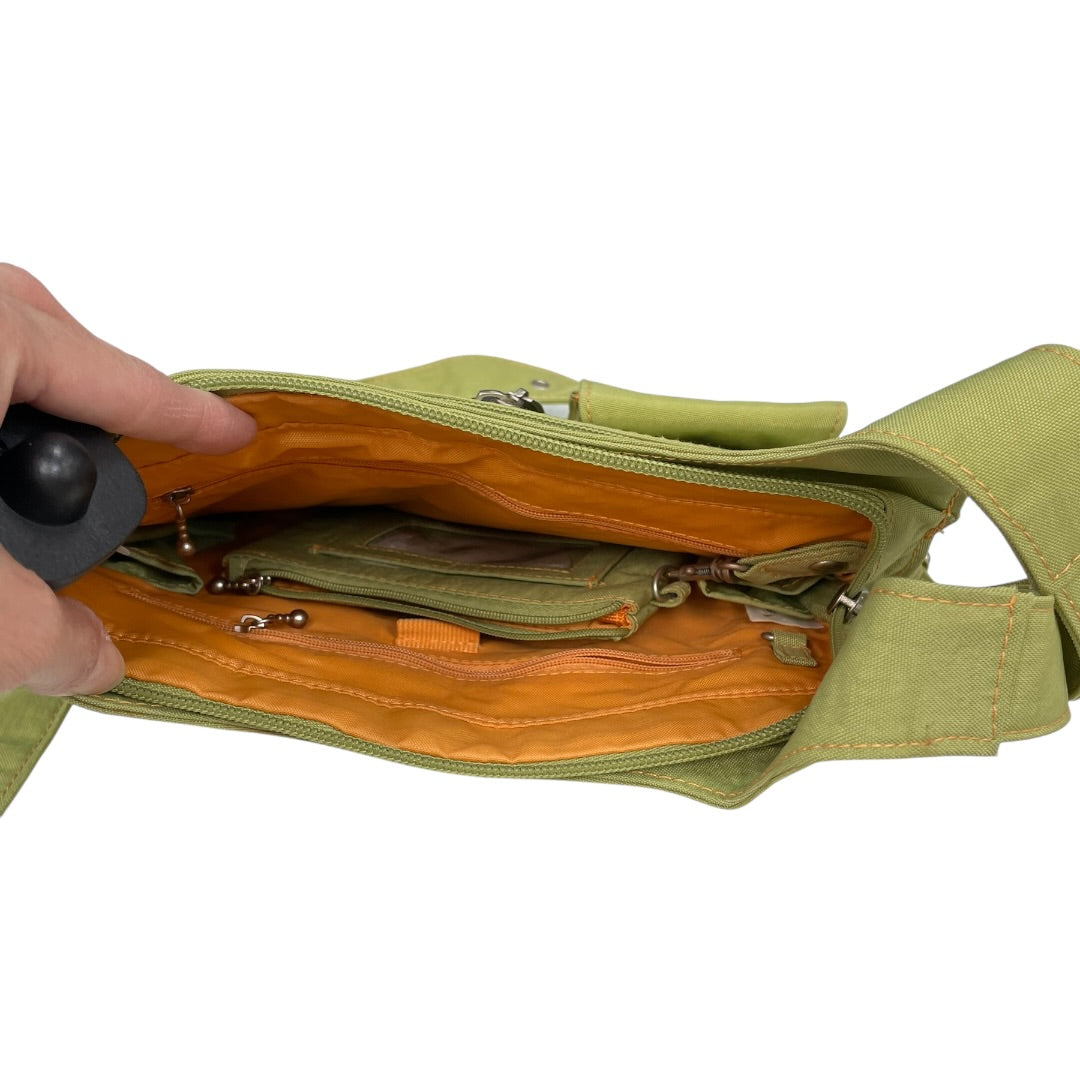 Handbag By Baggallini In Green, Size:Small