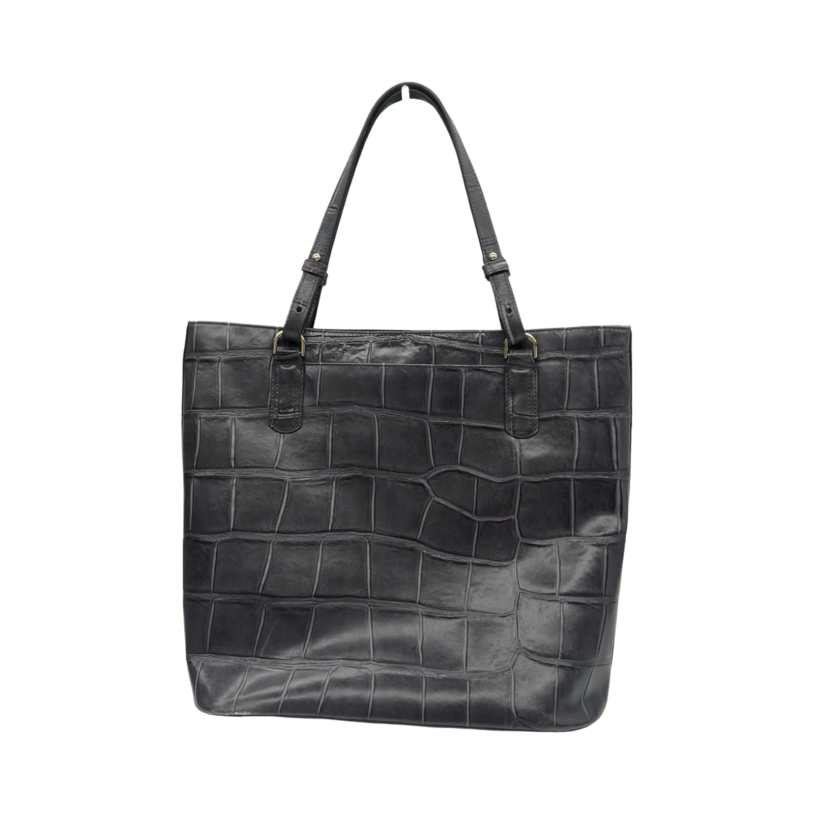 Handbag Designer By Brahmin In Grey, Size:Large