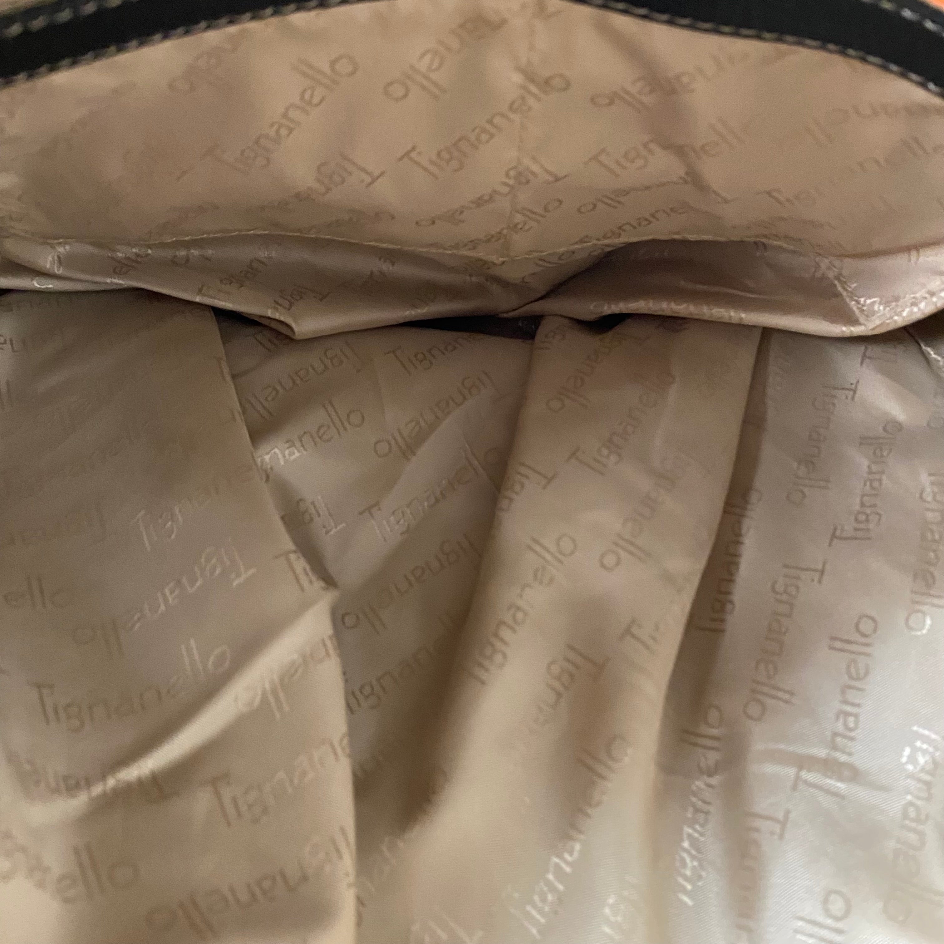 Crossbody Leather By Tignanello  Purses In Black, Size:Medium