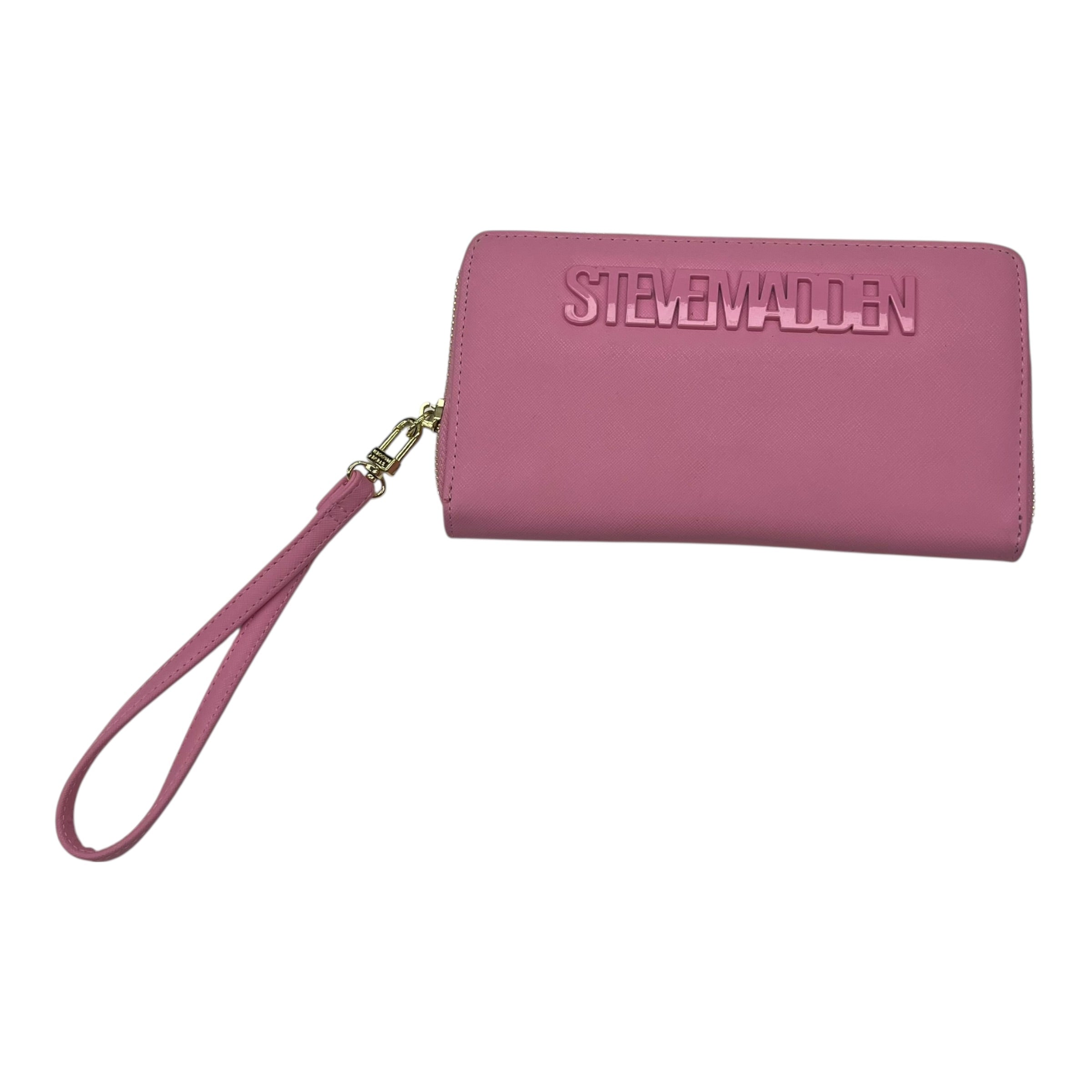 Wallet By Steve Madden In Pink, Size:Large
