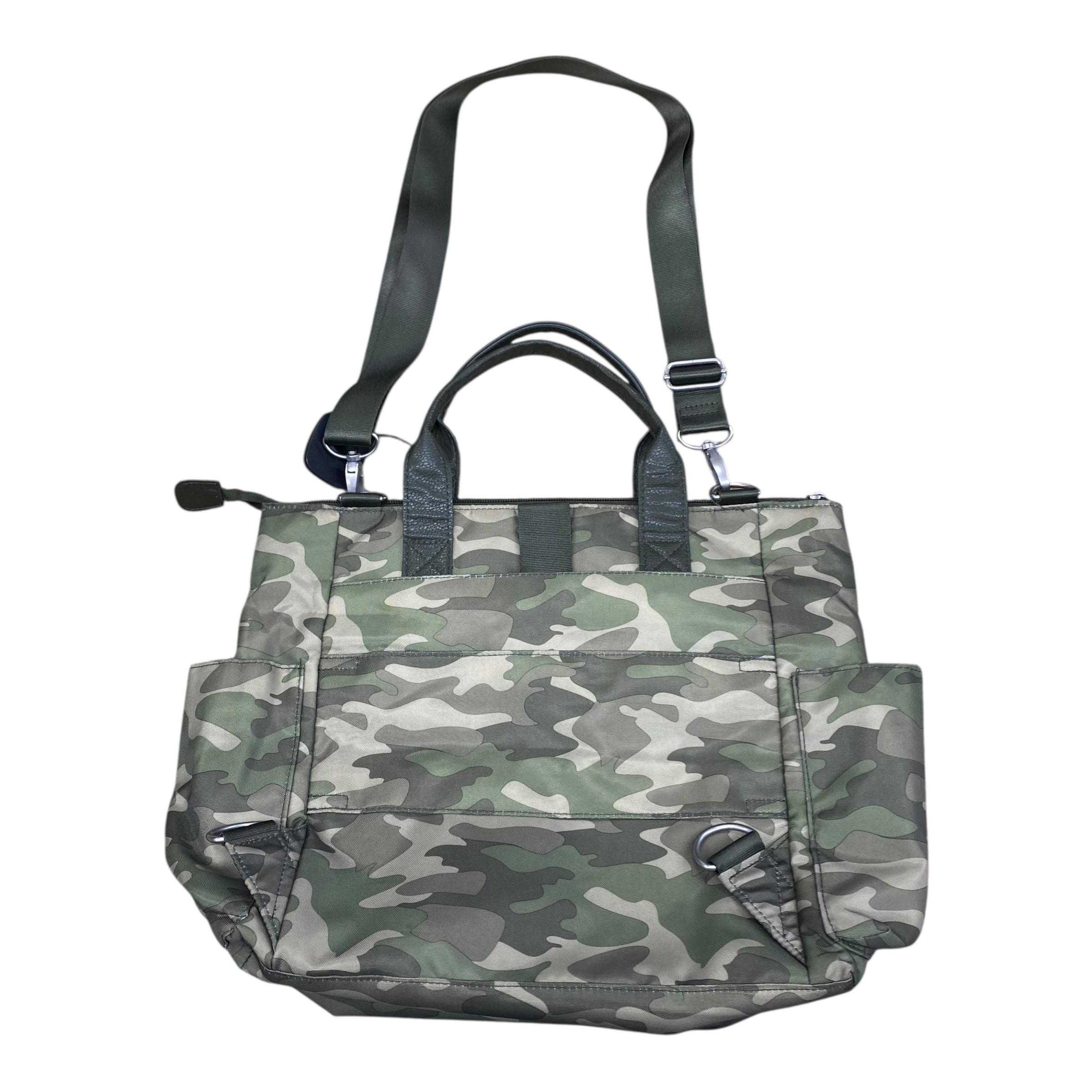 Handbag By Baggallini In Camouflage Print, Size:Large