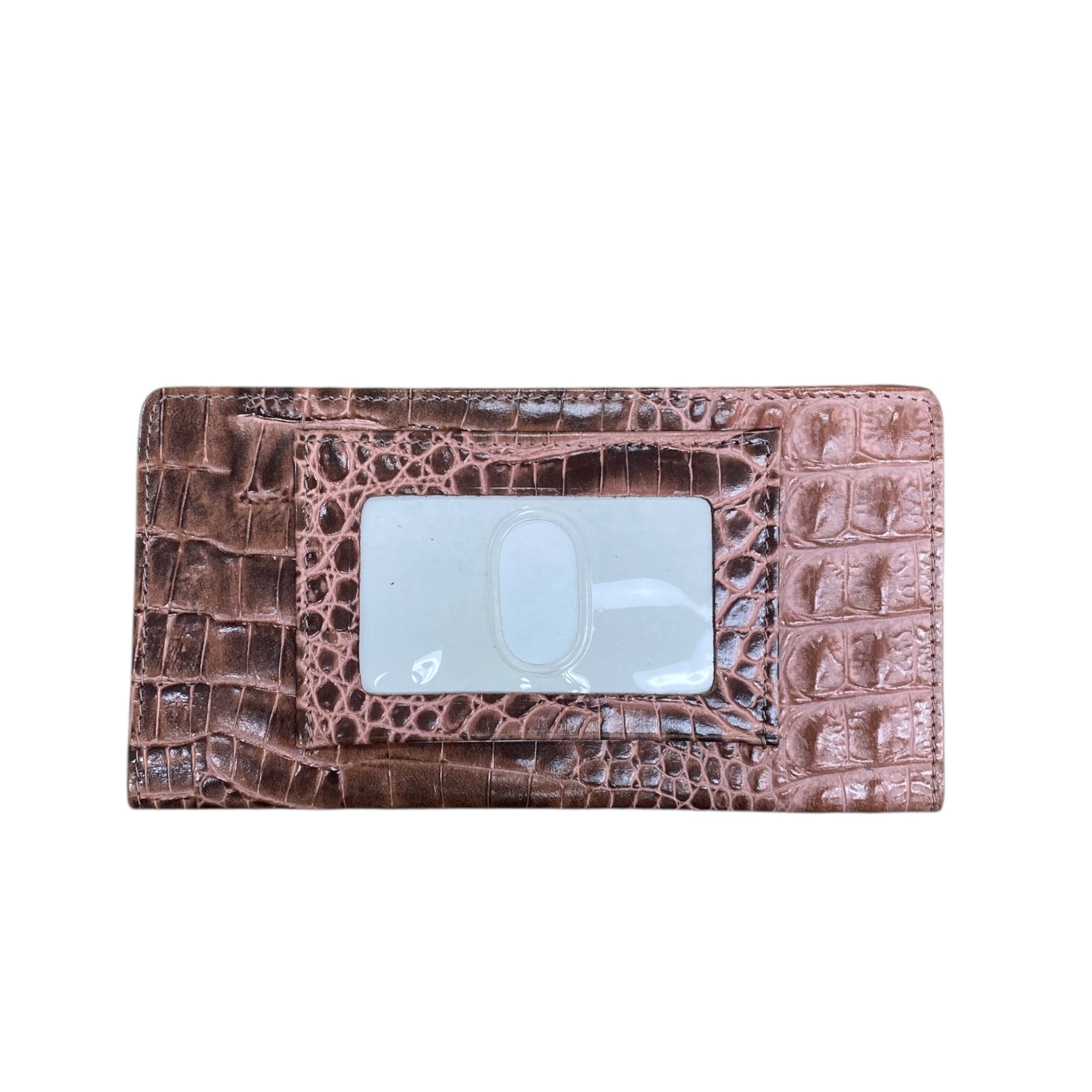 Wallet By Wilsons Leather In Snakeskin Print, Size:Small