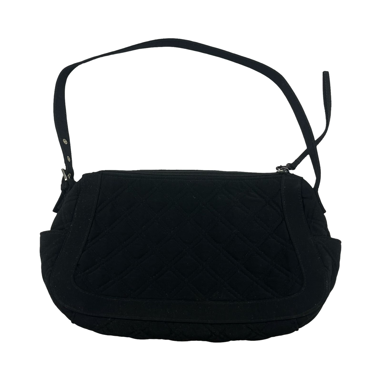 Handbag By Vera Bradley In Black, Size:Medium