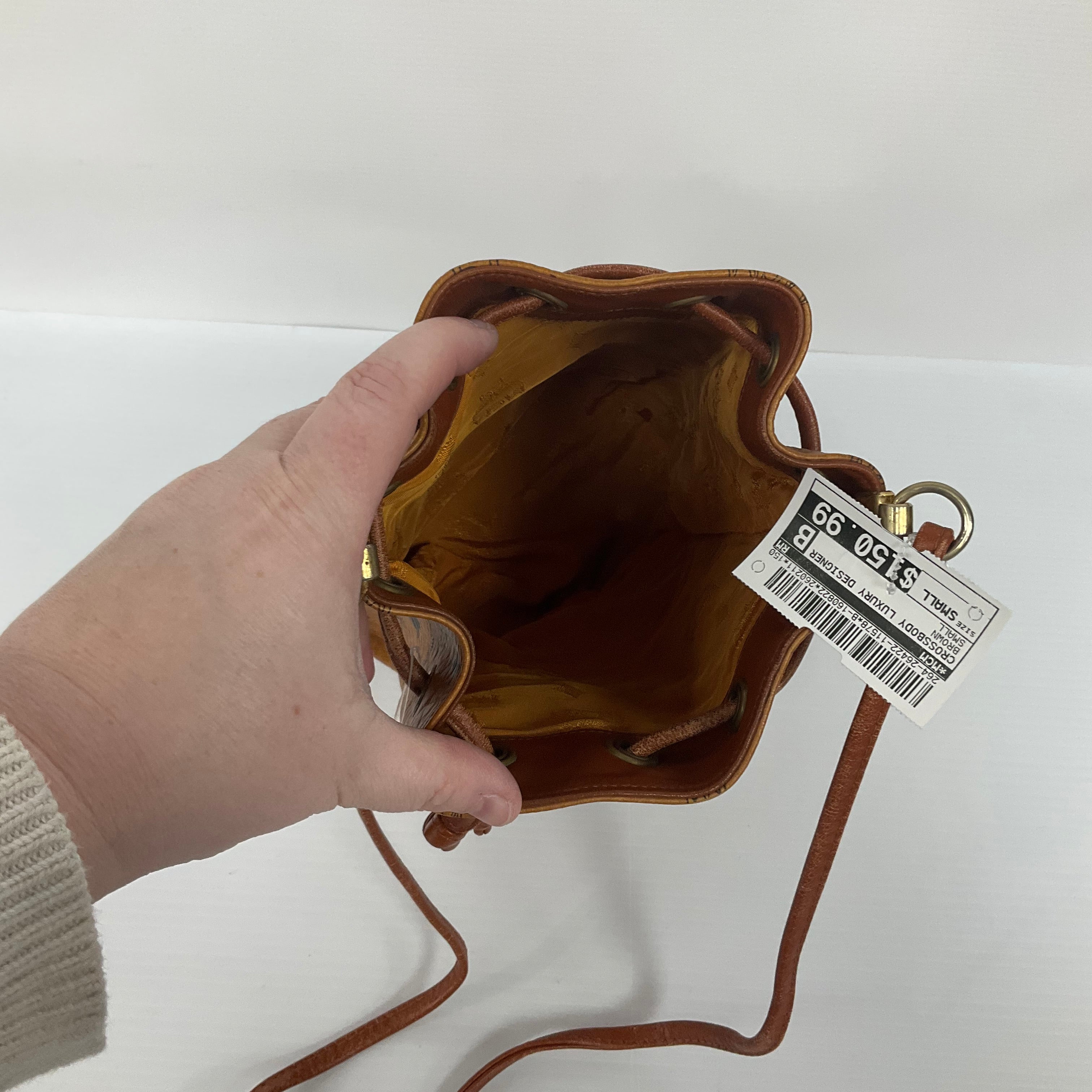 Vintage Crossbody Luxury Designer By Mcm, Size: Small