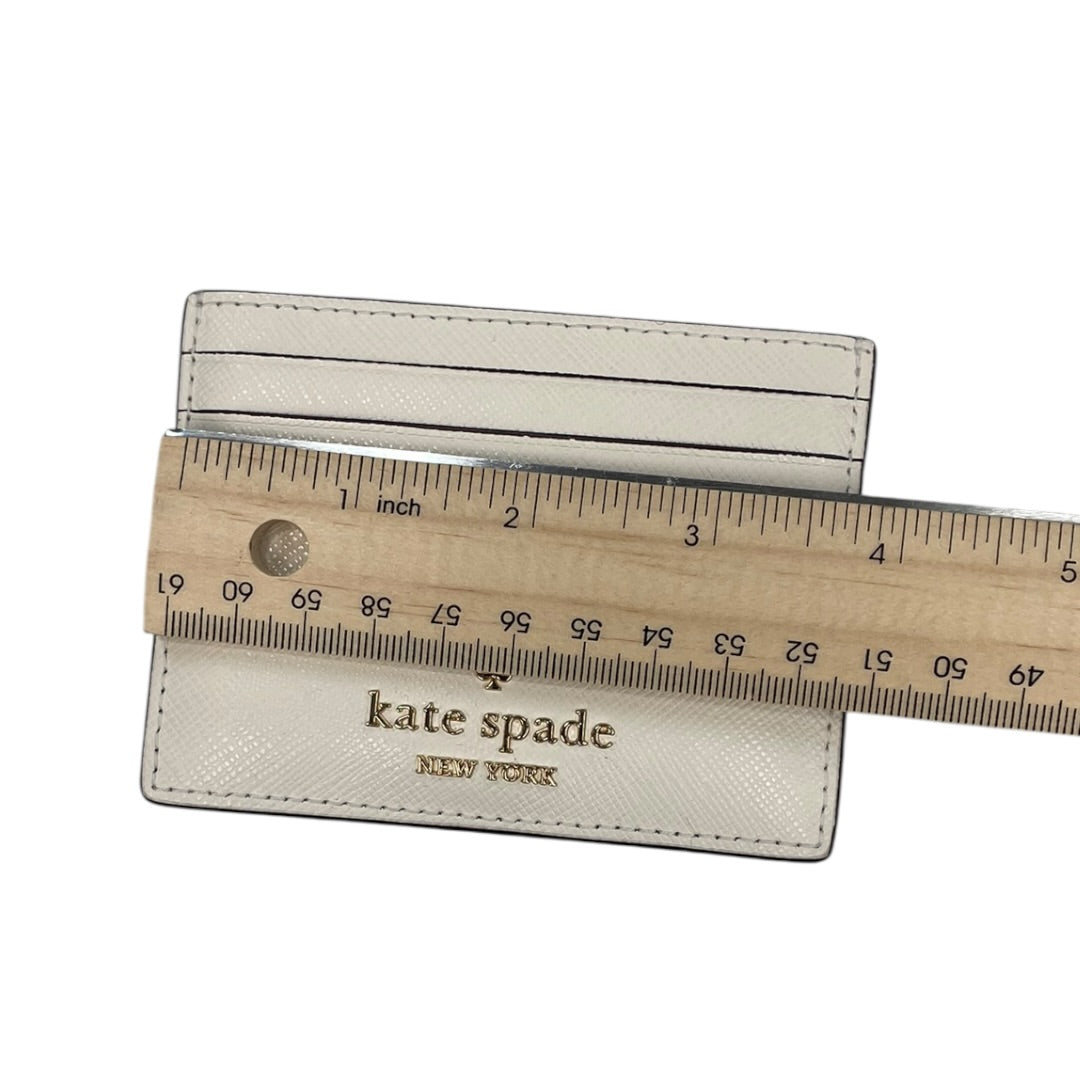 Wallet Designer By Kate Spade In Cream, Size:Small