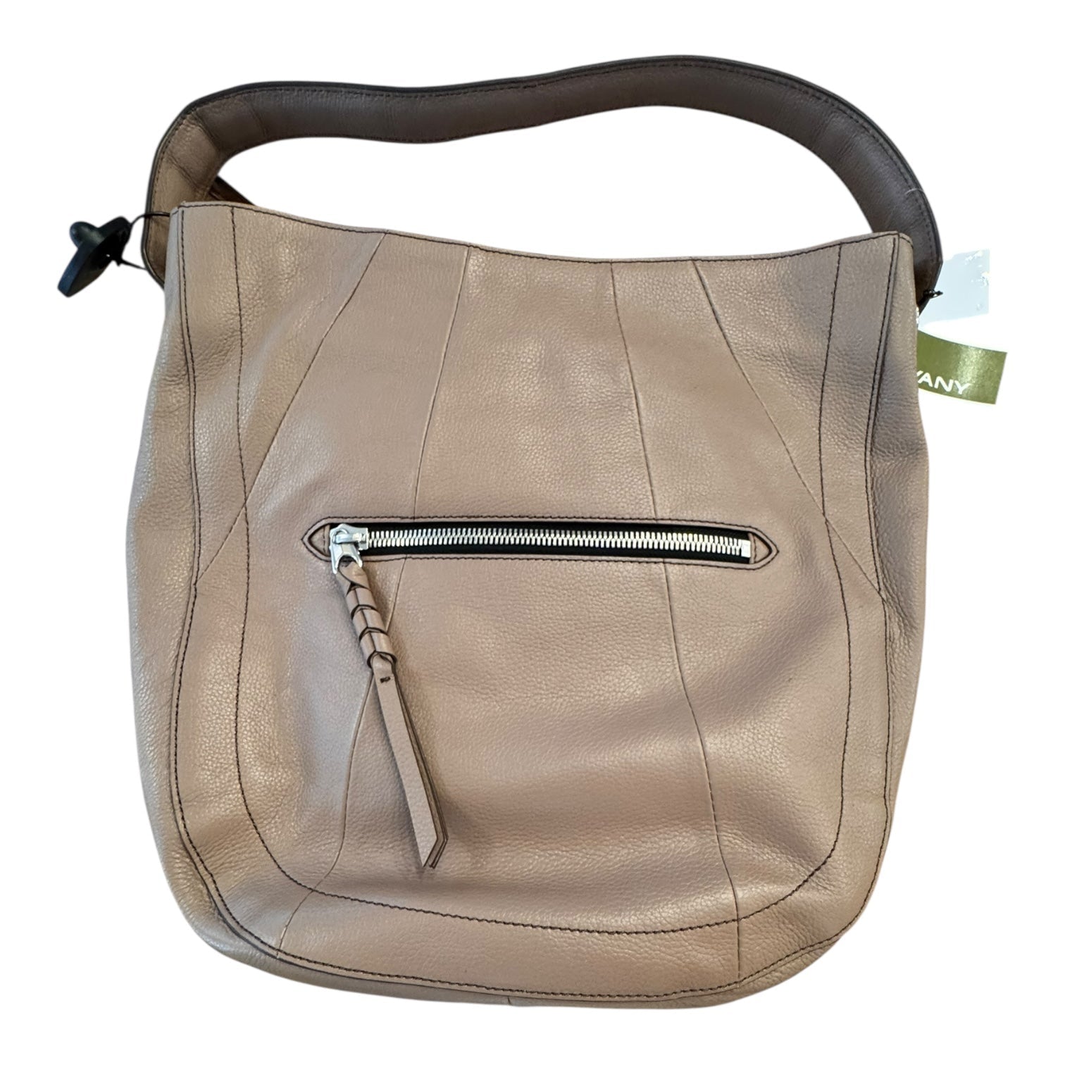 Handbag LeatherBy Oryany In Taupe, Size:Large